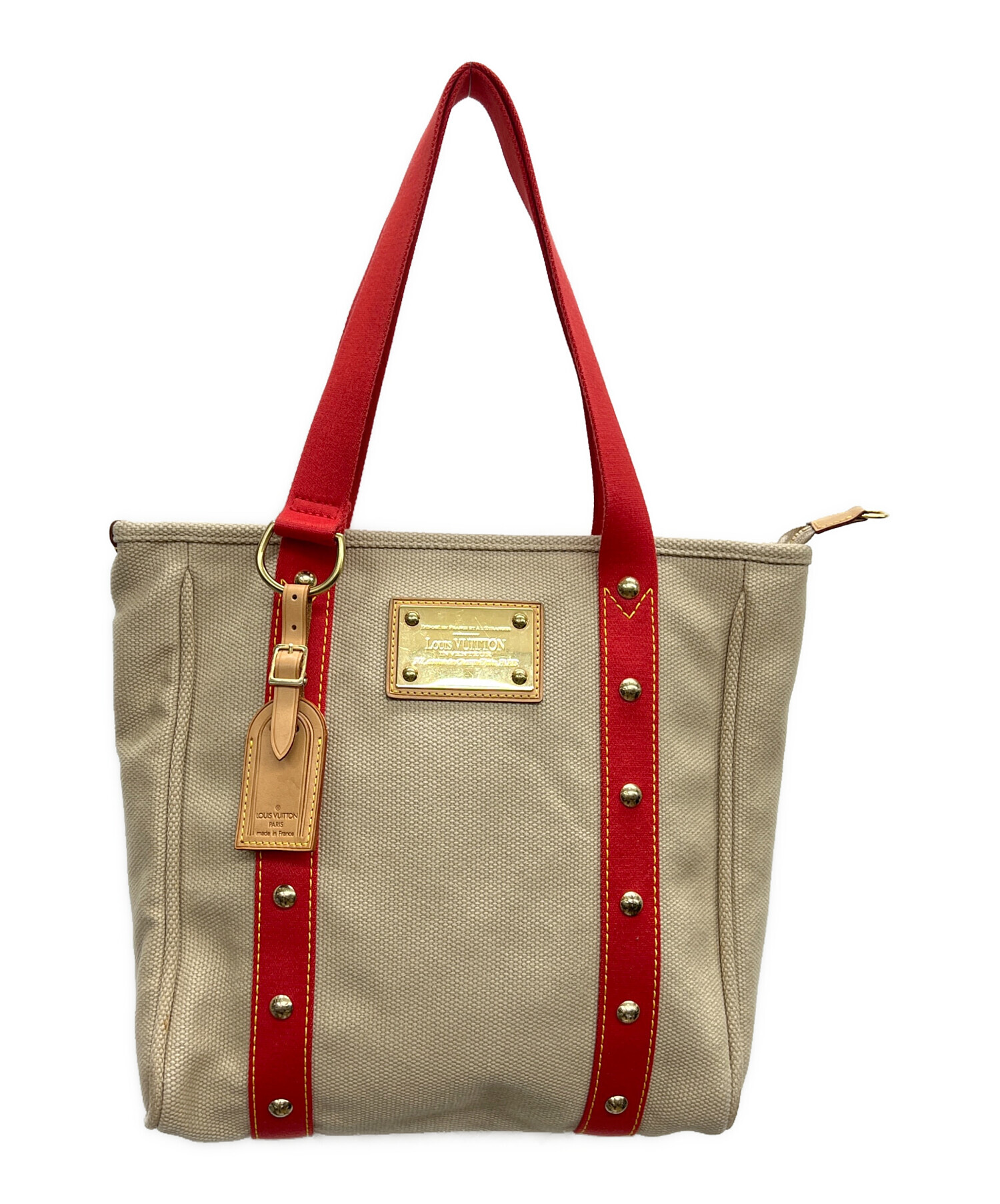Louis Vuitton ルイヴィトン トートバッグ アンティグア カバ 中古・古着通販】LOUIS VUITTON (ルイ ヴィトン) トートバッグ