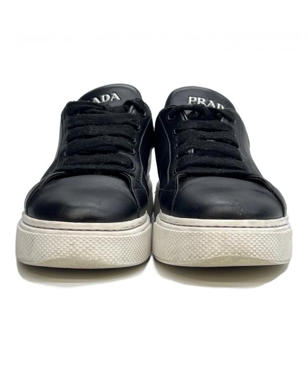 PRADA プラダ スニーカー 28cm 黒 【古着】【中古】【送料無料】 中古・古着通販】PRADA (プラダ) ローカットスニーカー ブラック