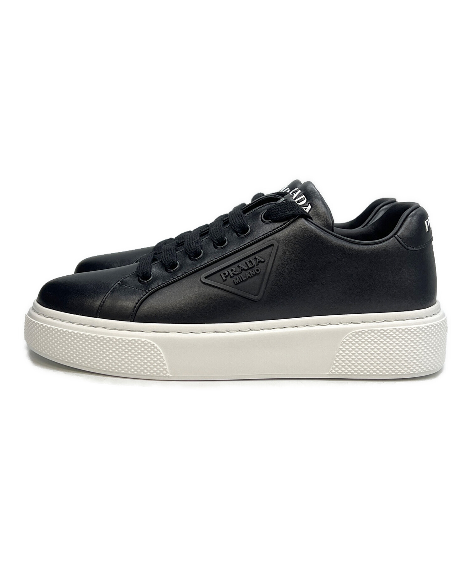 中古・古着通販】PRADA (プラダ) ローカットスニーカー ブラック