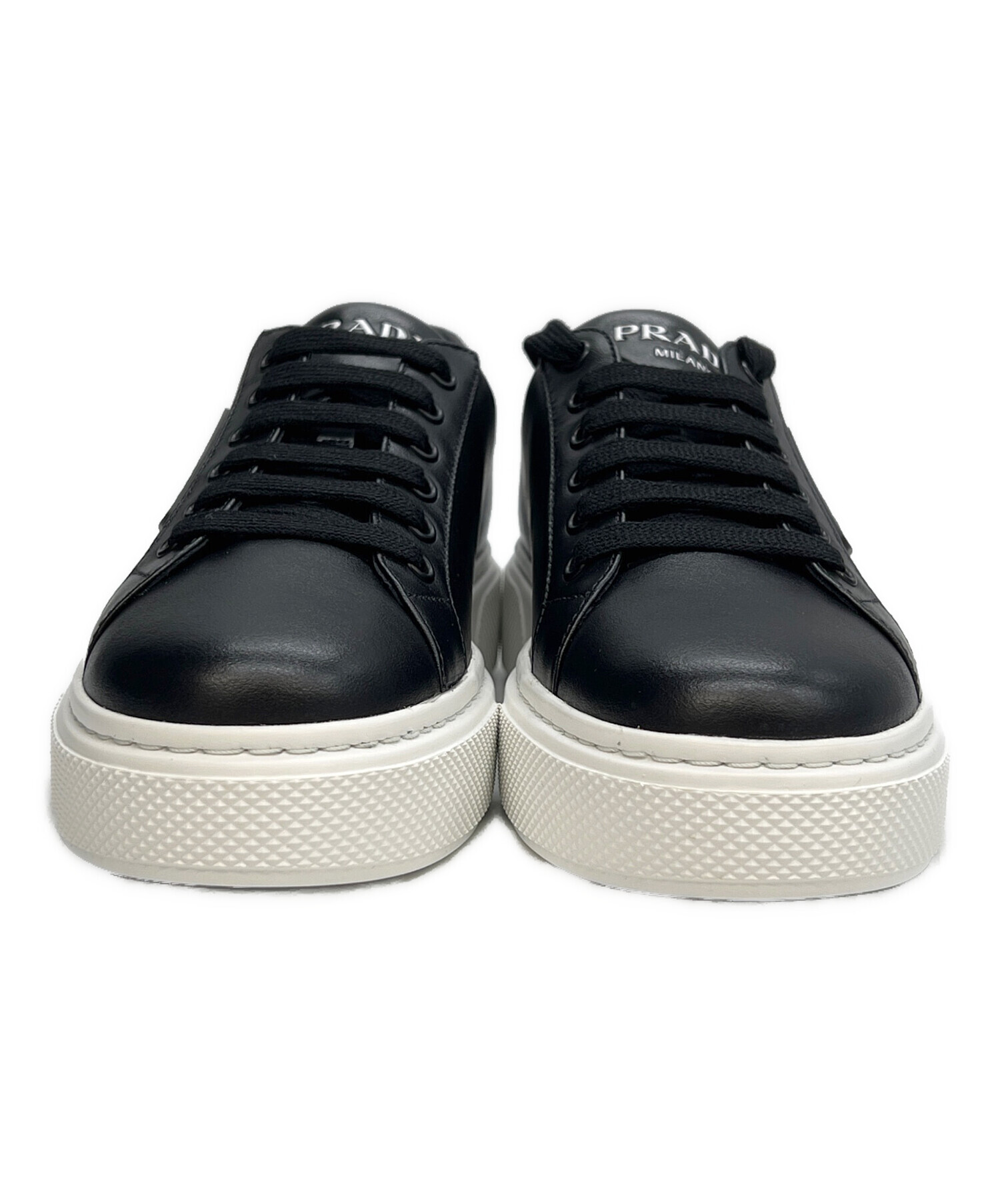 中古・古着通販】PRADA (プラダ) ローカットスニーカー ブラック