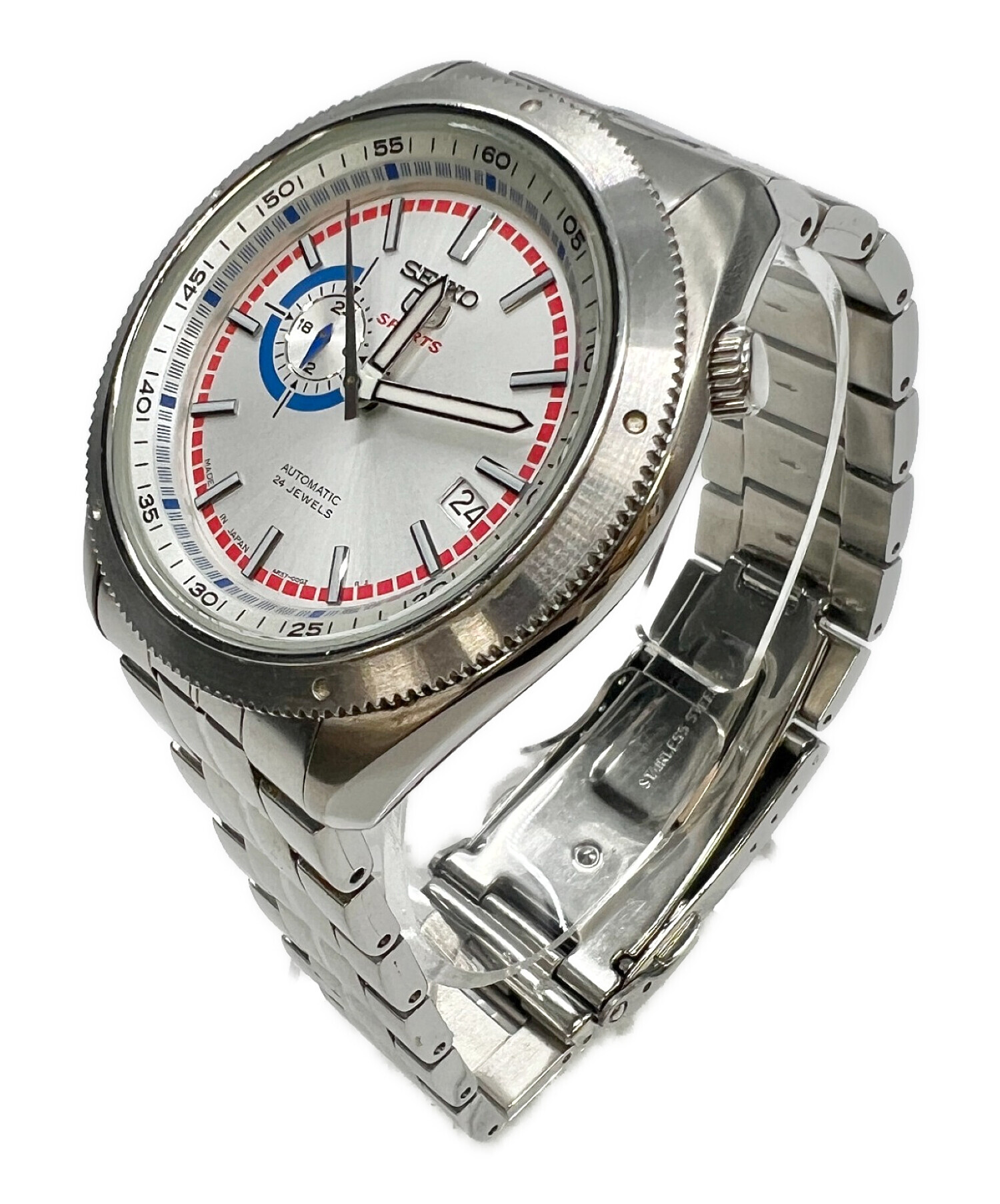 中古・古着通販】SEIKO (セイコー) 腕時計 セイコー5スポーツ シルバー