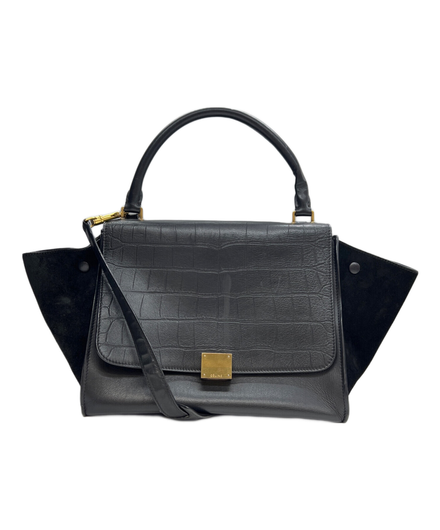 中古・古着通販】CELINE (セリーヌ) 2WAYバッグ トラペーズ ミディアム
