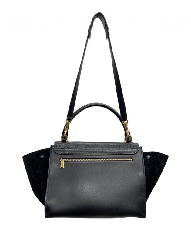 中古・古着通販】CELINE (セリーヌ) 2WAYバッグ トラペーズ ミディアム