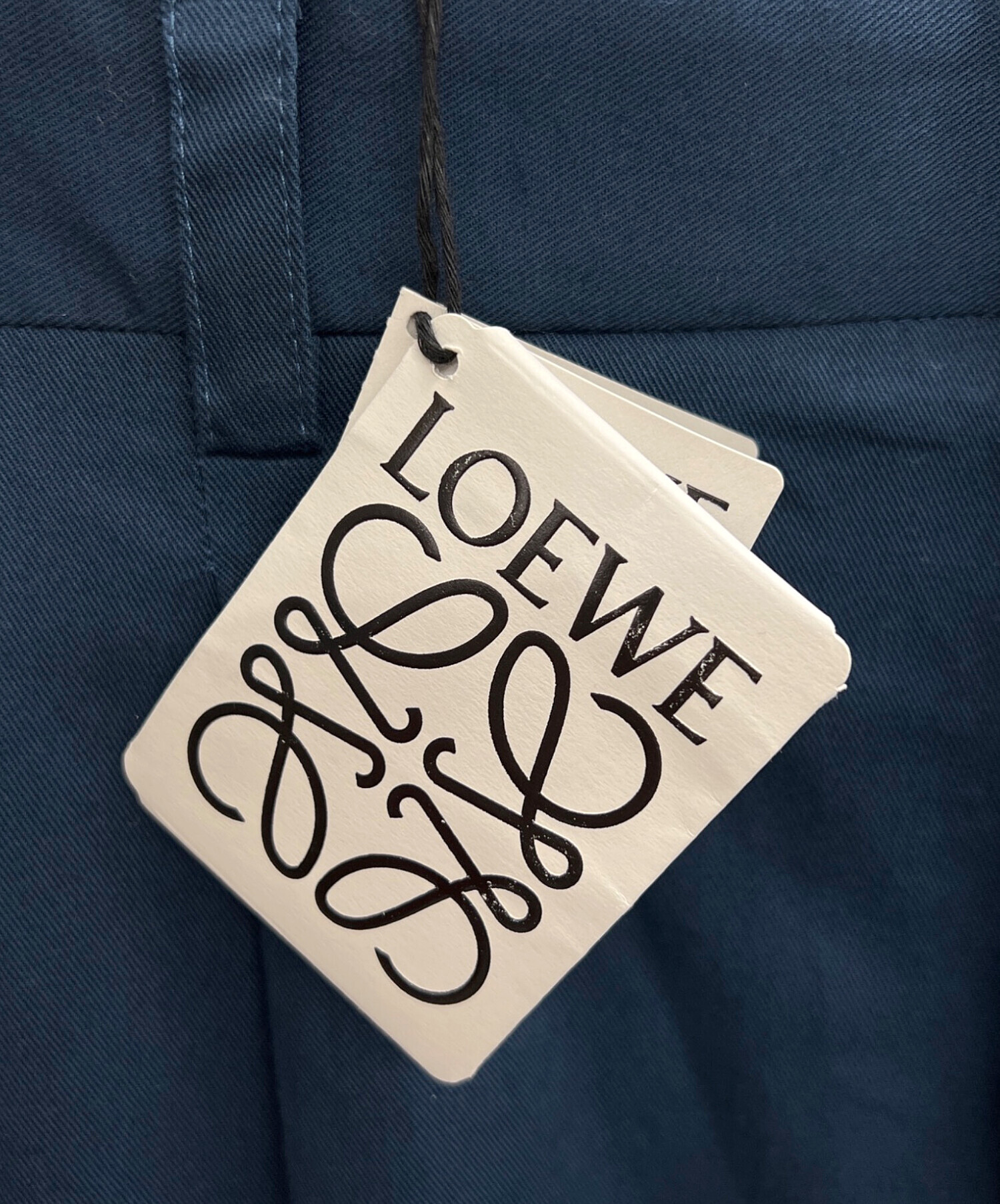 中古・古着通販】LOEWE (ロエベ) カーゴトラウザーパンツ ネイビー