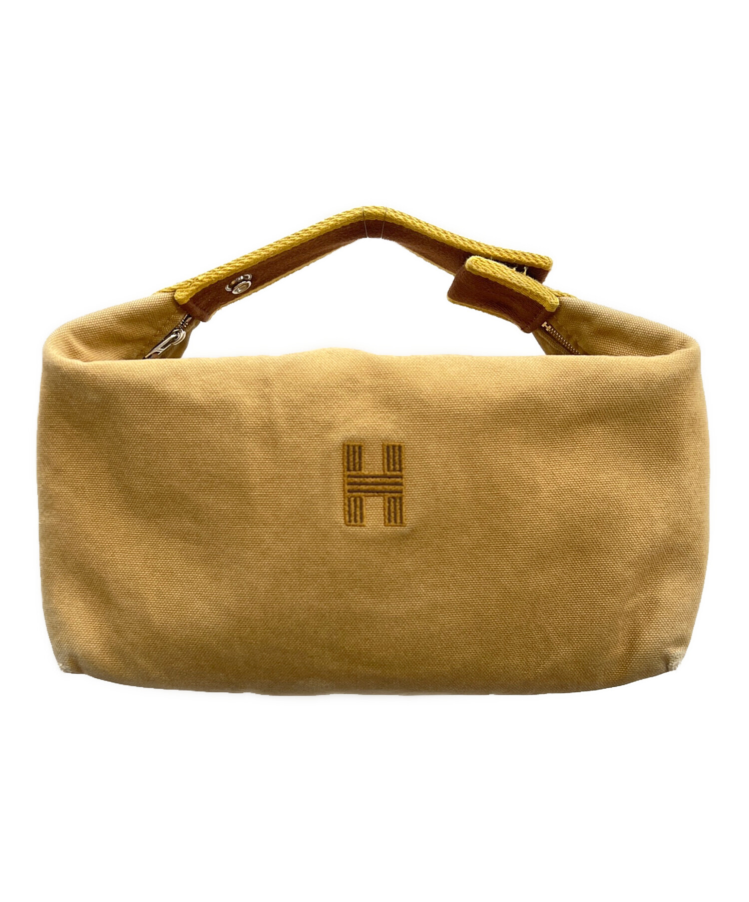 【未使用】HERMES ポーチ Trousse de Voyage 中古・古着通販】HERMES (エルメス) バス用ポーチ オリーブ｜ブランド
