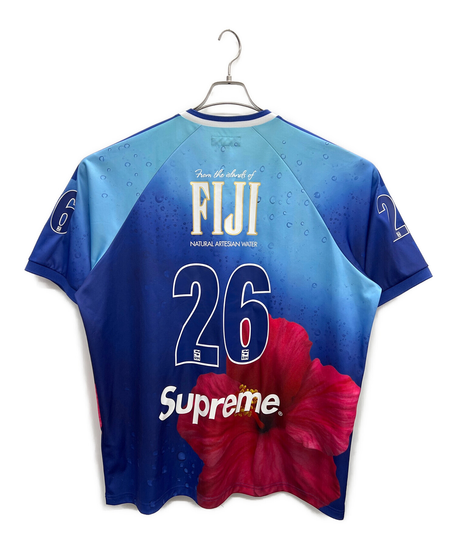 中古・古着通販】SUPREME (シュプリーム) ゲームシャツ ブルー サイズ