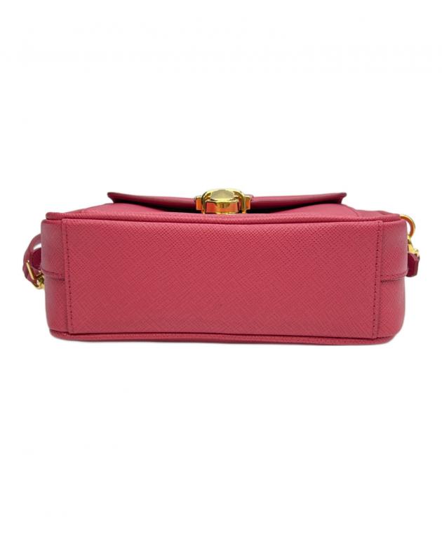 中古・古着通販】PRADA (プラダ) ショルダーバッグ サフィアーノレザー
