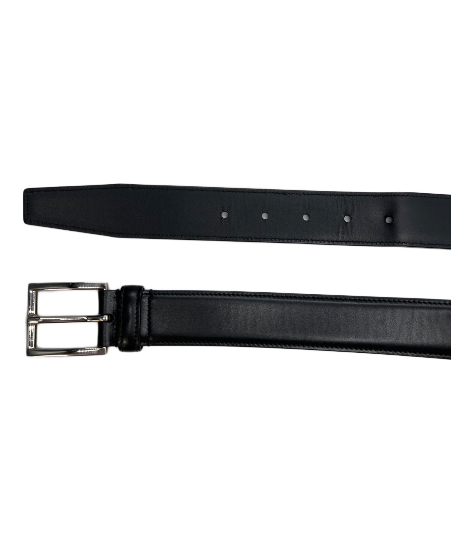 中古・古着通販】PRADA (プラダ) レザーベルト サイズ:90｜ブランド