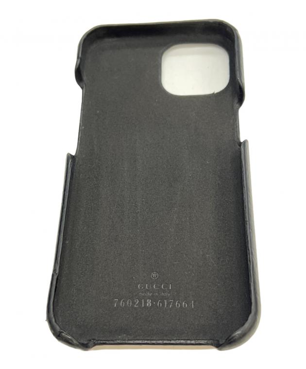 【未使用品】GUCCI iphone15 スマホケース GGスプリーム グレー 未使用品】GUCCI iphone15 スマホケース GGスプリーム グレー 中古