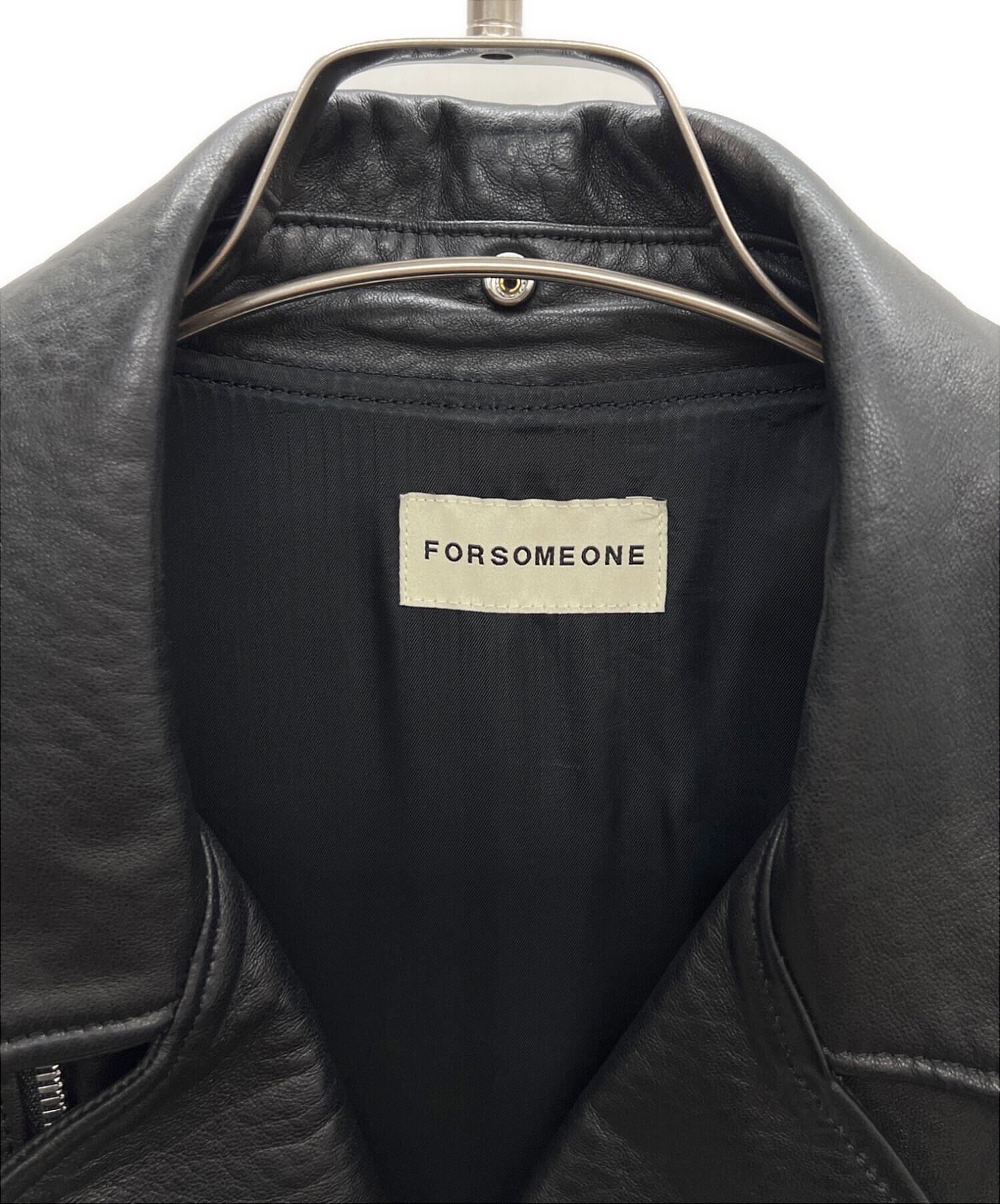 中古・古着通販】FORSOMEONE (フォーサムワン) LFバイカージャケット 中古・古着通販】FORSOMEONE (フォーサムワン) LFバイカージャケット