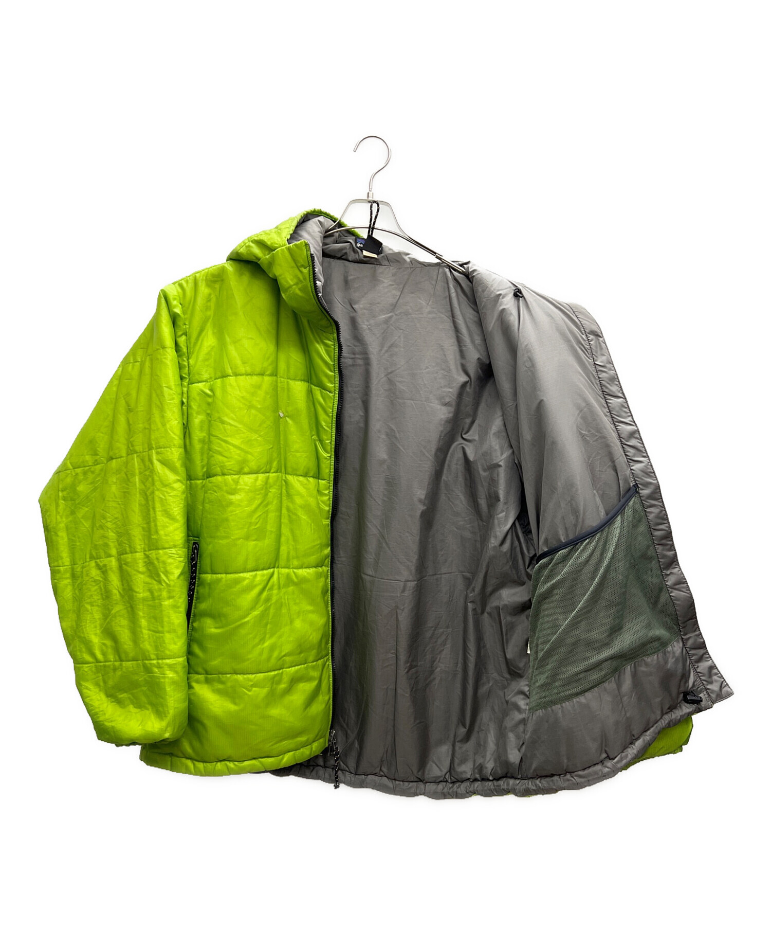 Patagonia パタゴニア 中綿ジャケット グリーン 中古・古着通販】Patagonia (パタゴニア) 中綿ジャケット ゲッコー
