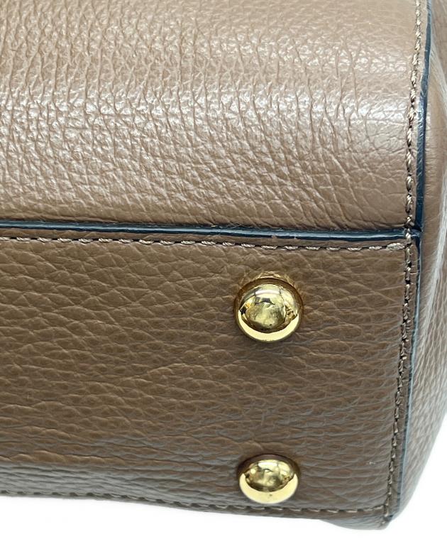 中古・古着通販】IACUCCI (イアクッチ) 2WAYバッグ ベージュ×ブラック