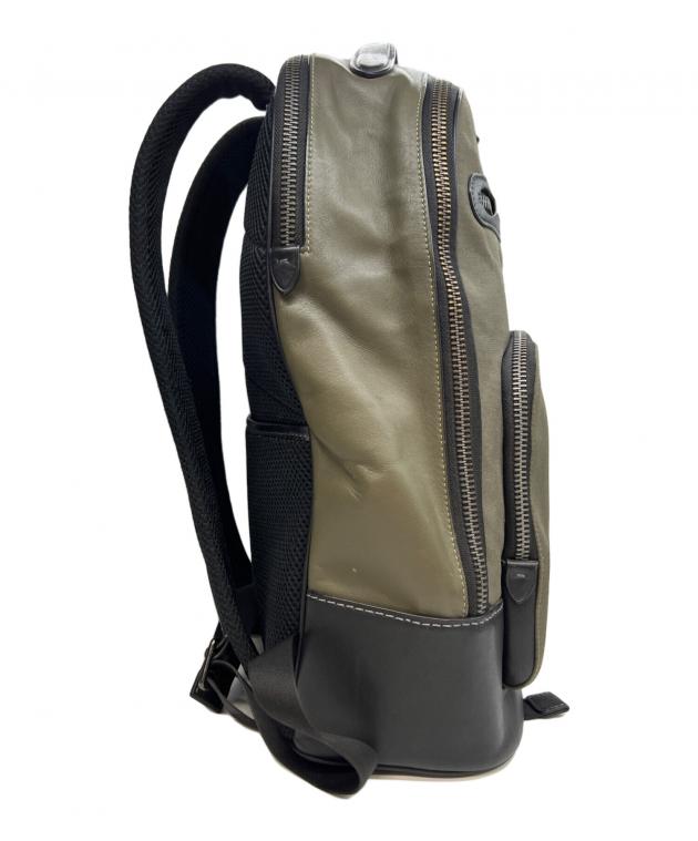 中古・古着通販】COACH (コーチ) イーサンリュック グリーン｜ブランド