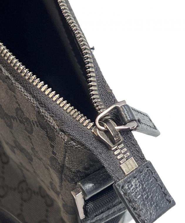 中古・古着通販】GUCCI (グッチ) ショルダーバッグ ブラック｜ブランド