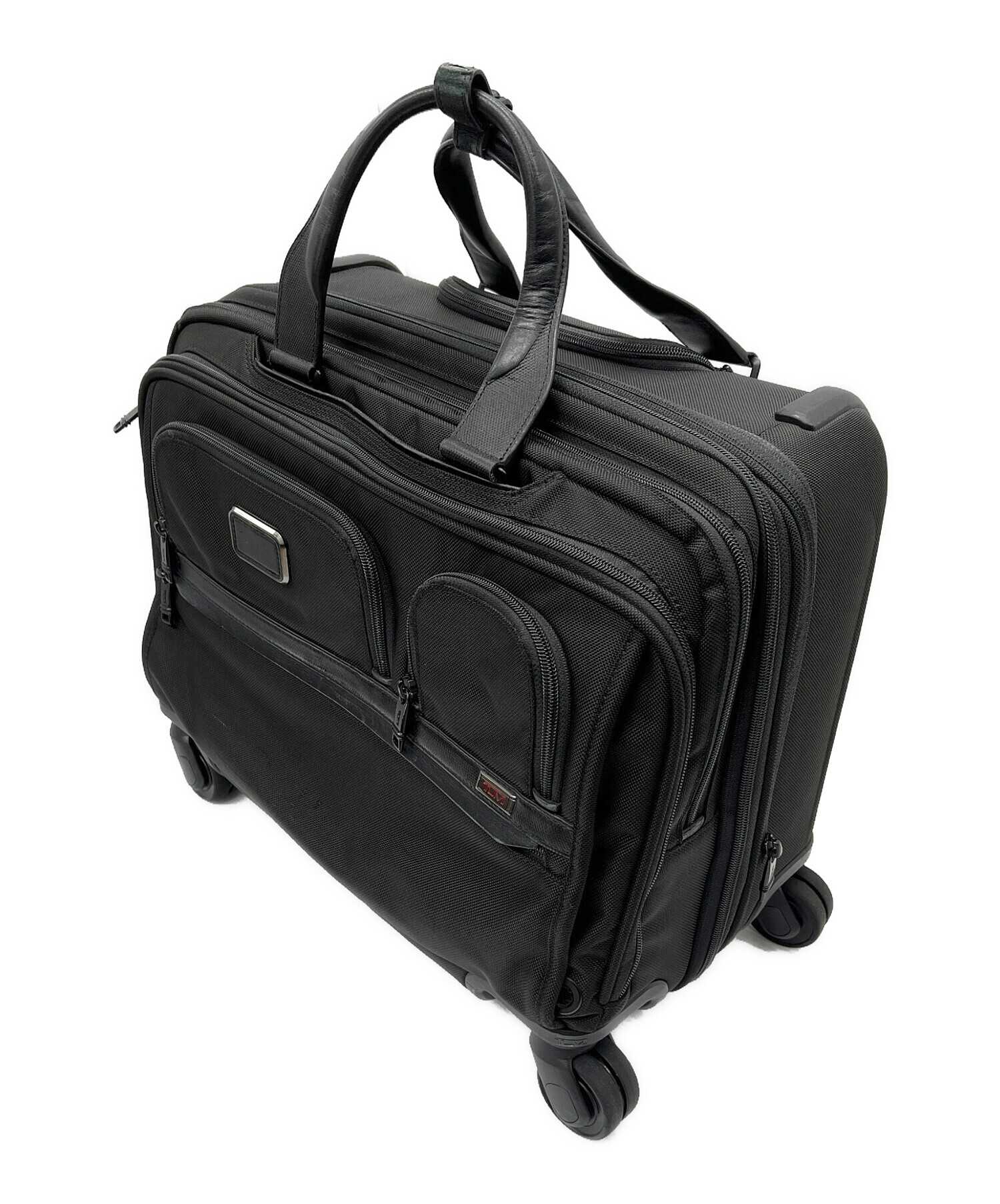 【中古】TUMI アルファ型横型キャリー 中古・古着通販】TUMI (トゥミ) ALPHA 3 デラックス・4ウィール