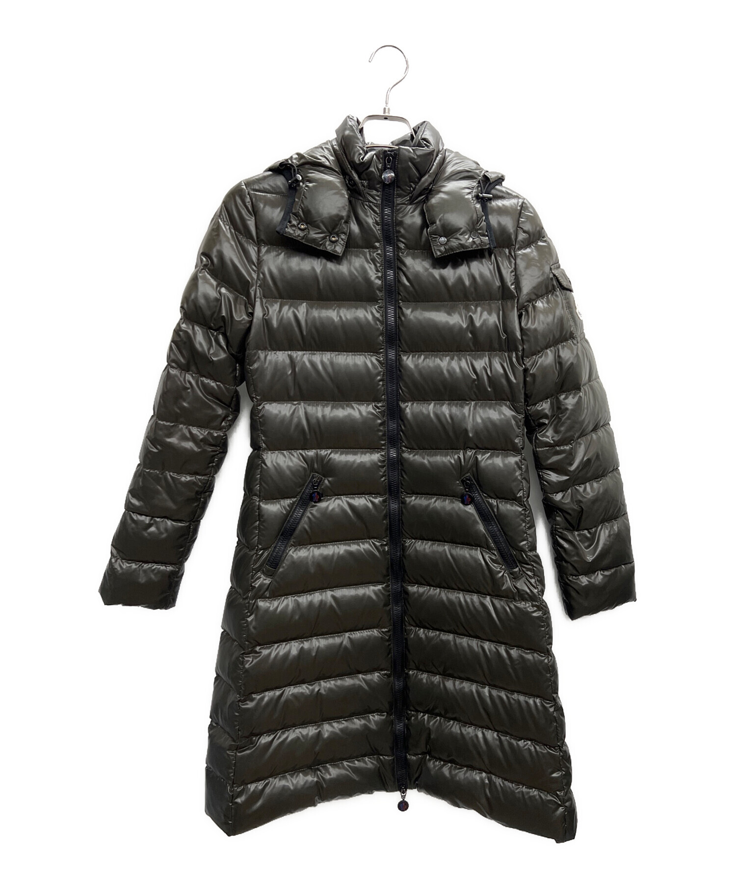 中古・古着通販】MONCLER (モンクレール) ダウンコート カーキ サイズ