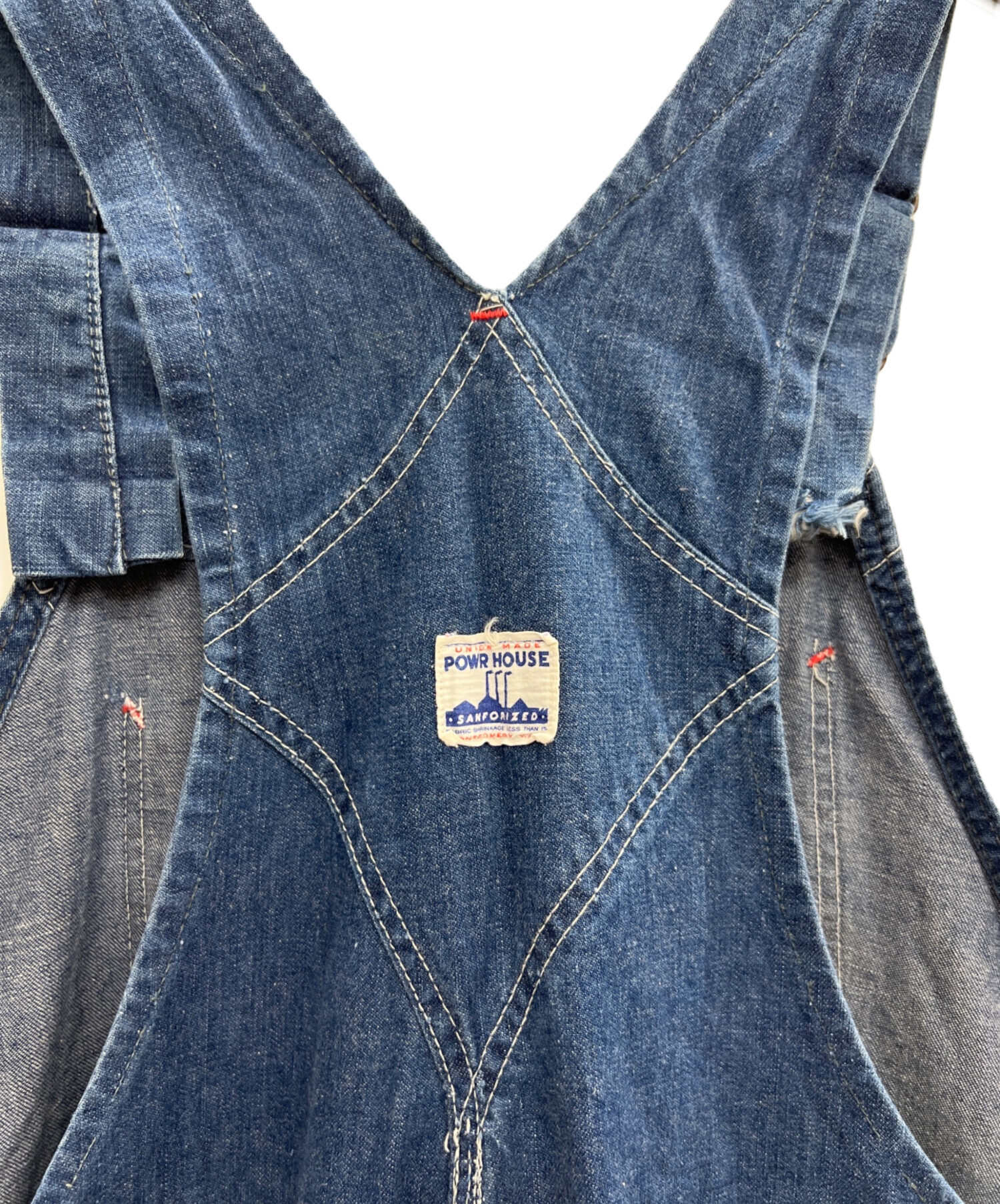 中古・古着通販】powr house (パワーハウス) オーバーオール 50s~60s