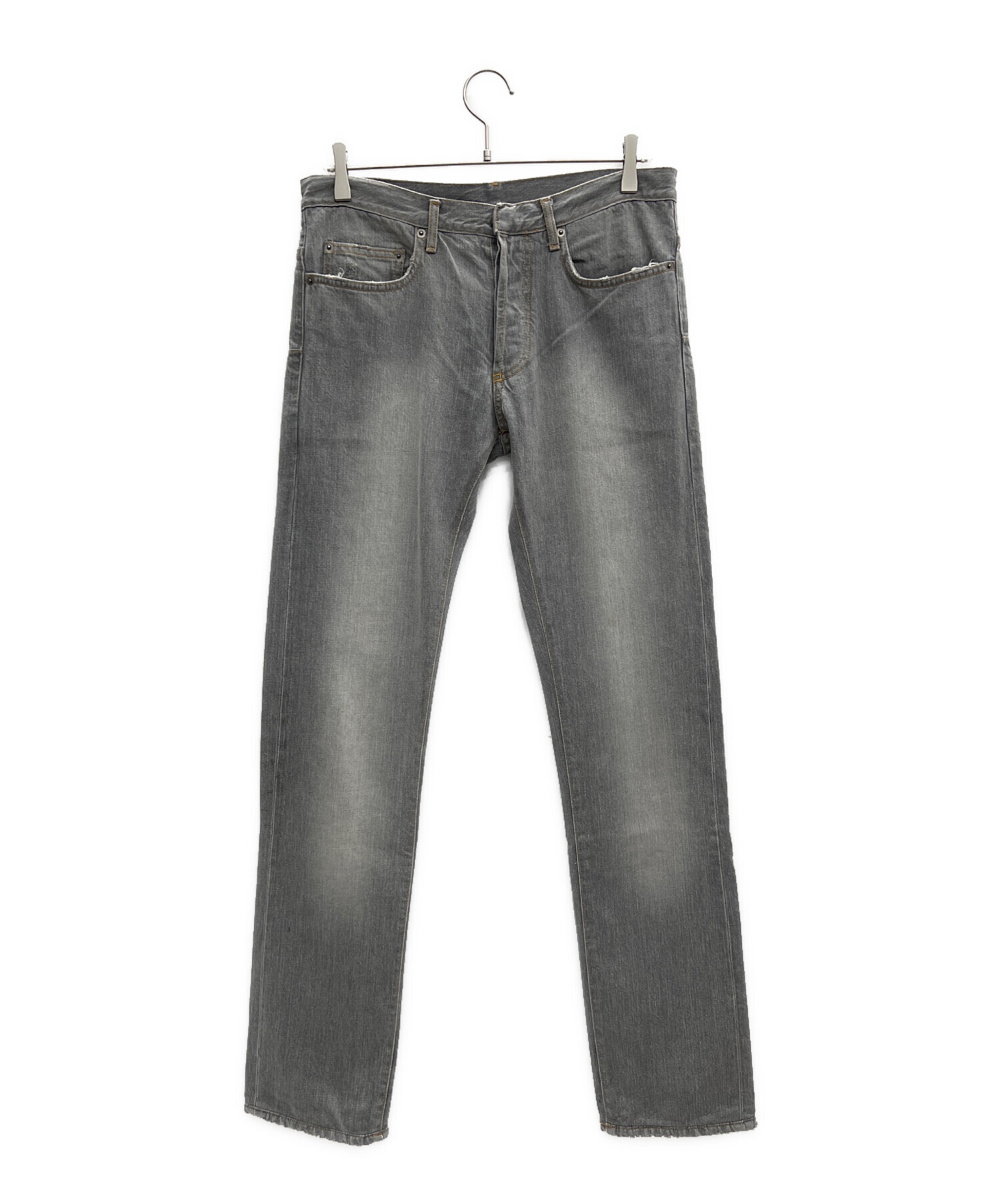 中古・古着通販】DIOR HOMME (ディオール オム) グレイデニムパンツ