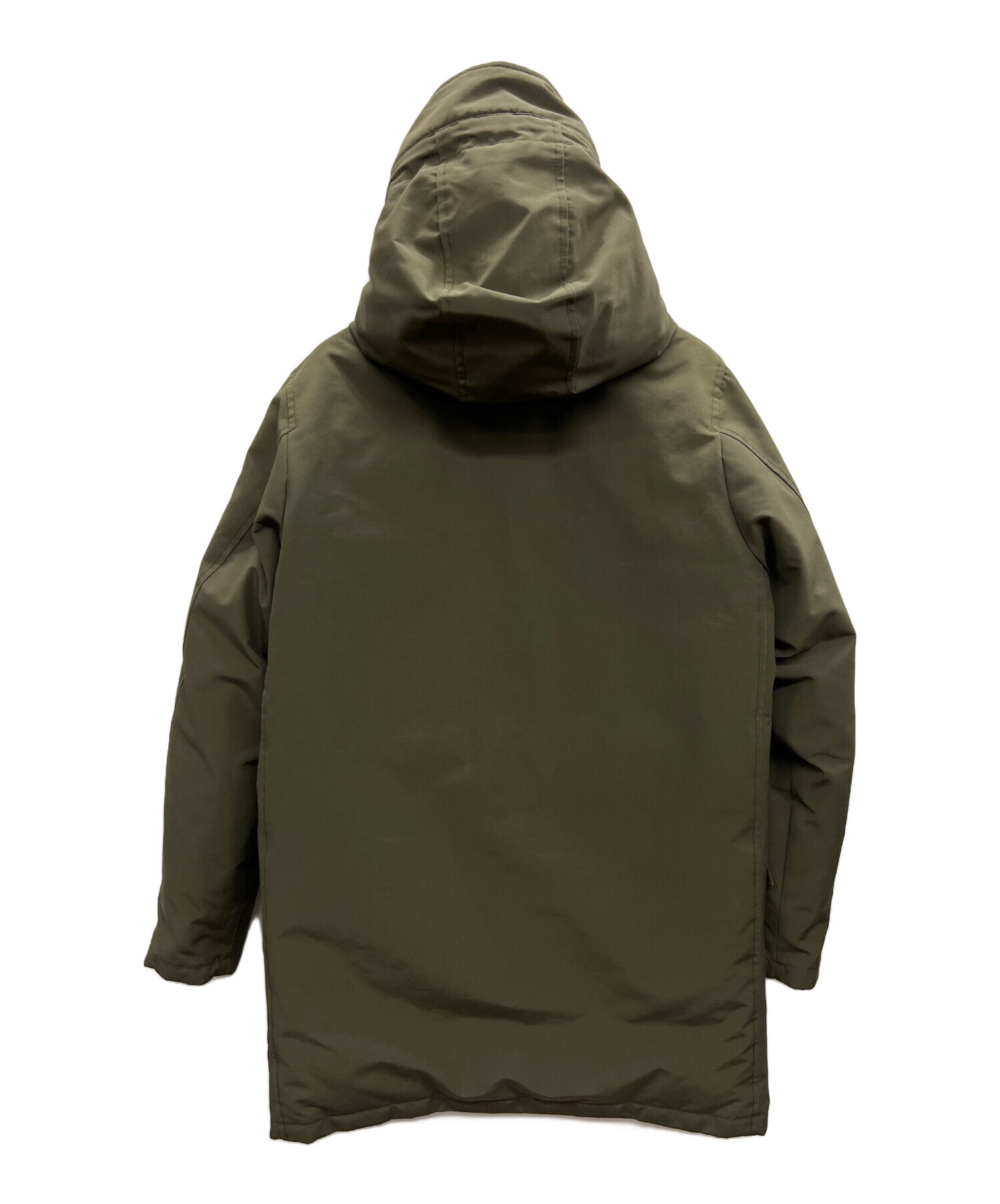 DANTON ダウンジャケット 36 オリーブ　カーキ 中古・古着通販】DANTON (ダントン) ダウンジャケット オリーブ サイズ