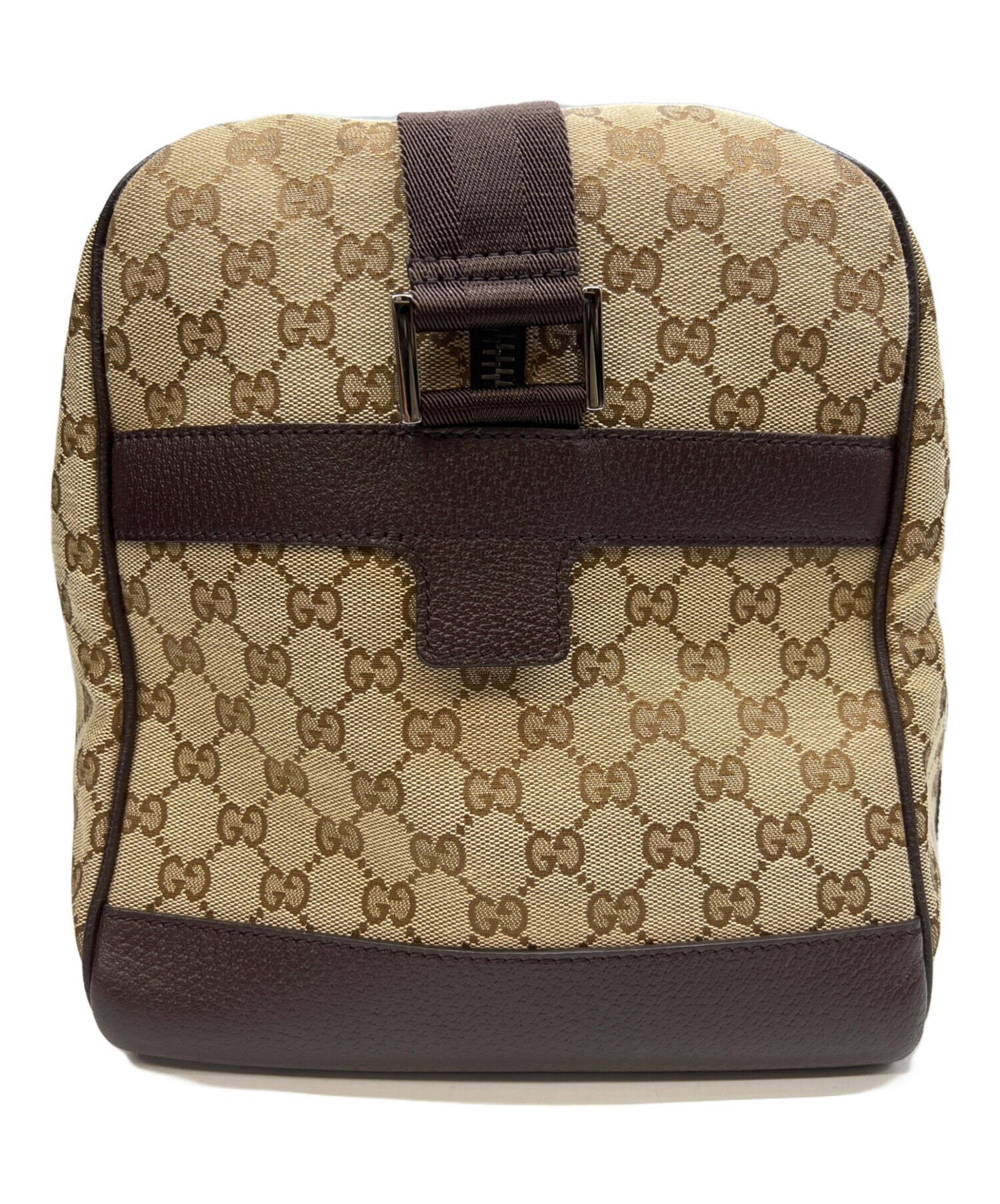 【GUCCI グッチ　GGキャンパス　ボストン　パック 中古・古着通販】GUCCI (グッチ) ボストンバッグ GGキャンバス