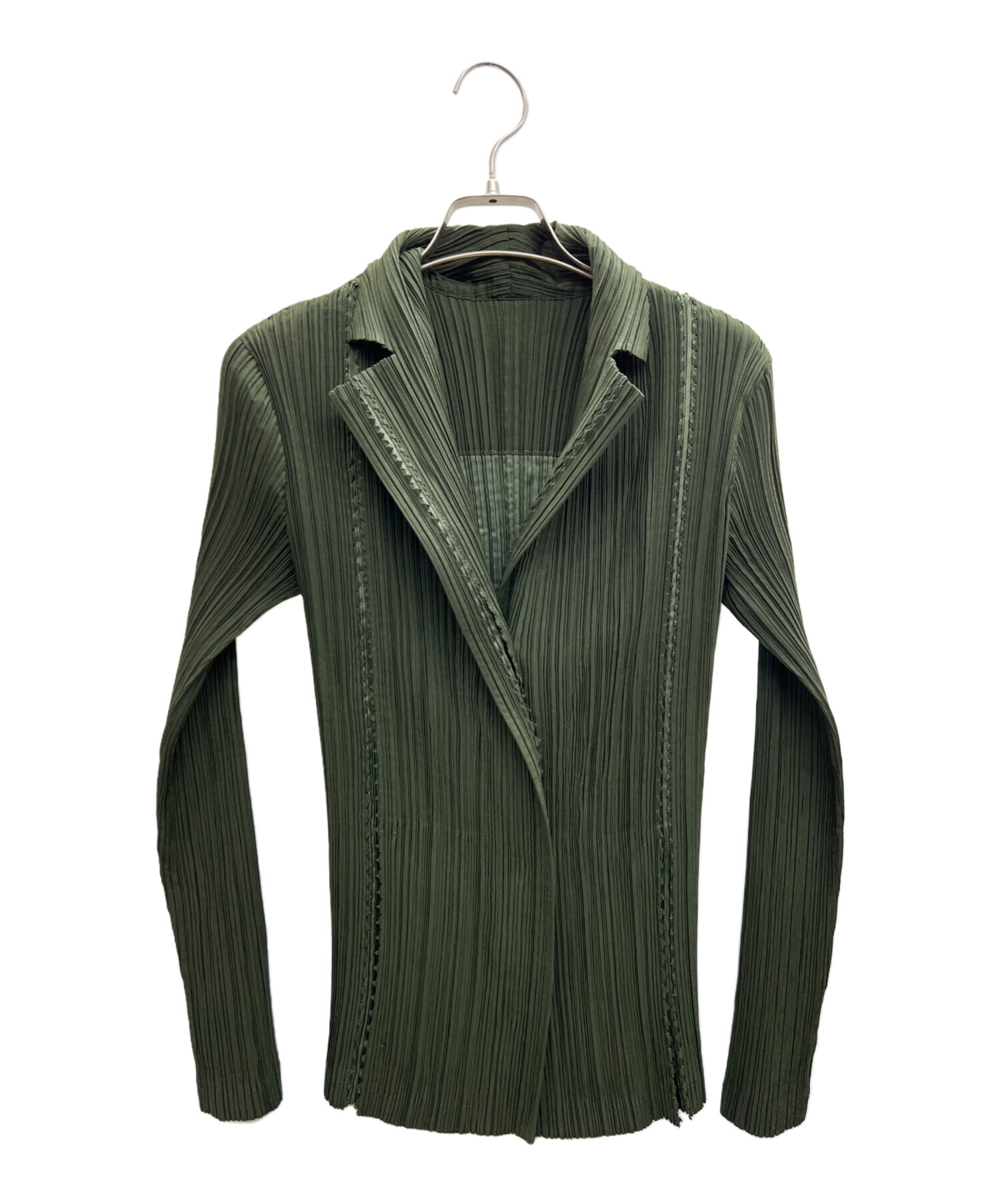 【本日まで価格】ISSEY MIYAKE FETE プリーツジャケット サマー 中古・古着通販】ISSEY MIYAKE FETE (イッセイミヤケフェット