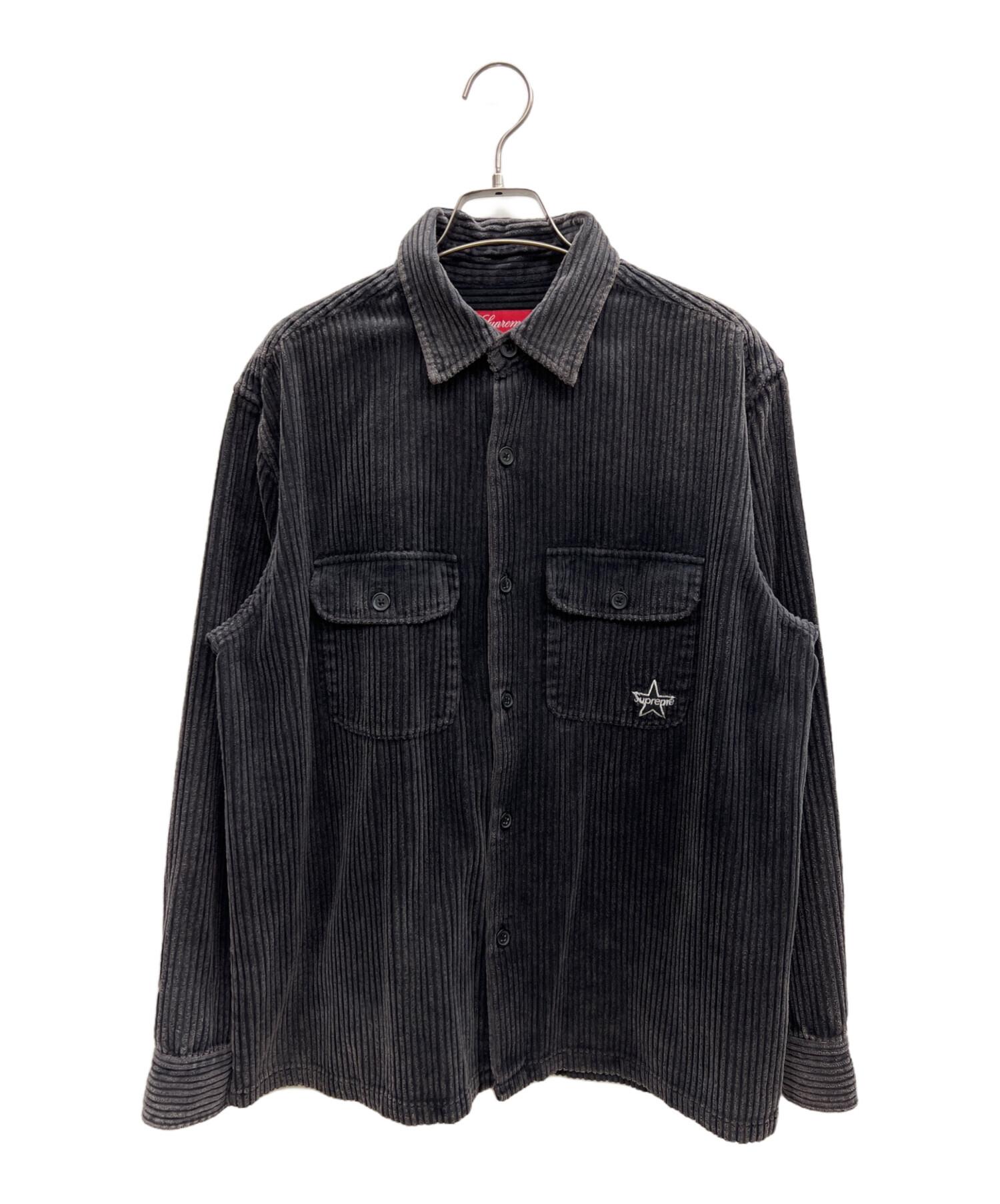 中古・古着通販】Supreme (シュプリーム) 長袖シャツ グレー サイズ:S