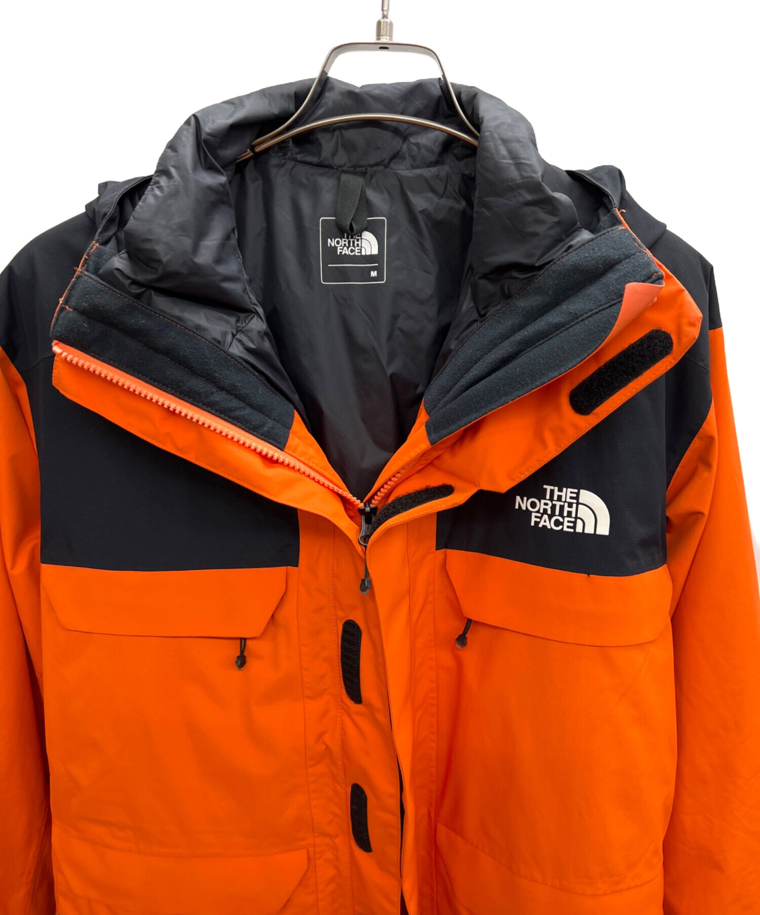 THE NORTH FACE GORE-TEX マウンテンパーカー オレンジ 中古・古着通販】THE NORTH FACE (ザ ノース フェイス) マウンテン