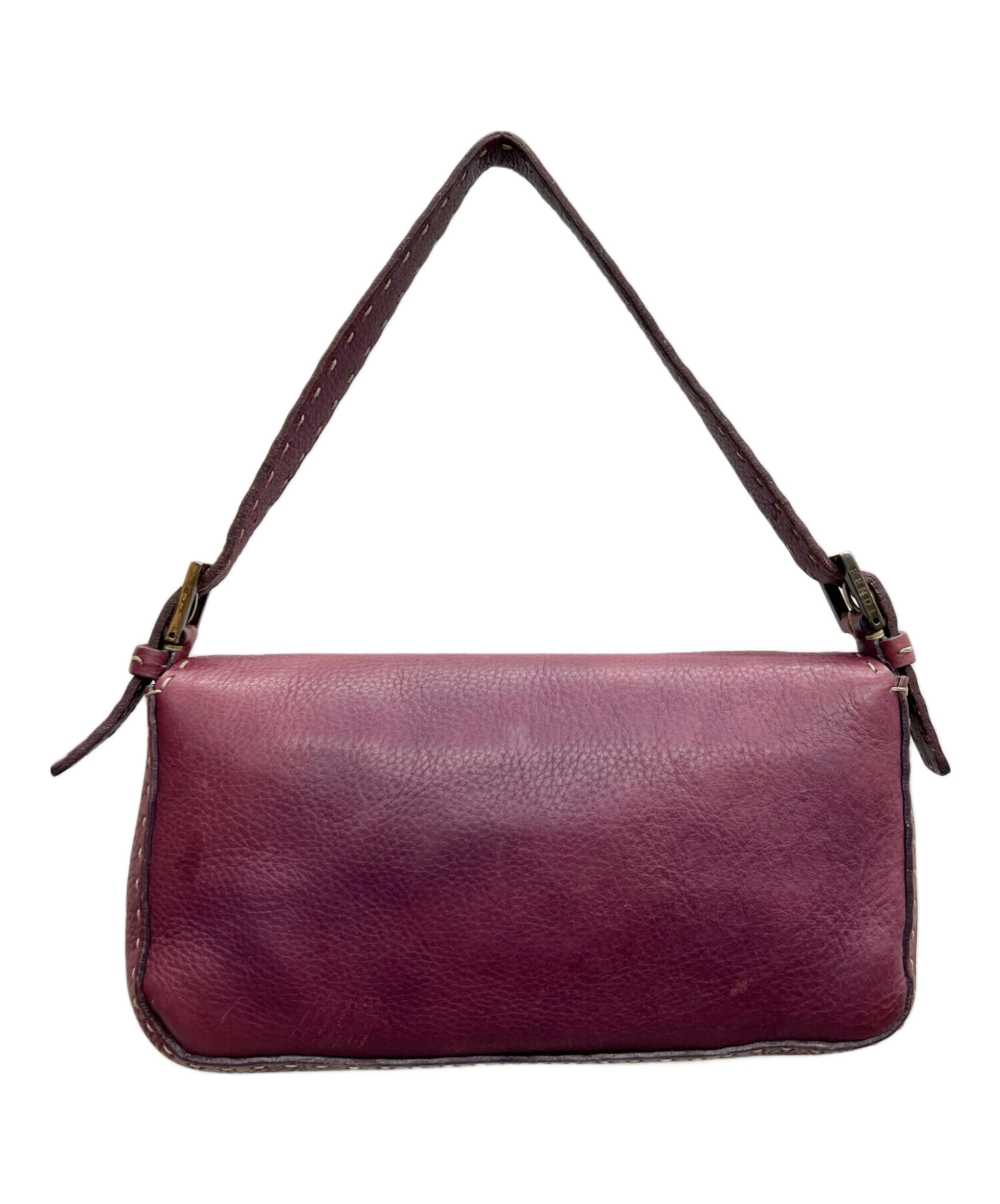 FENDI フェンディ マンマバケット スエード パープル 希少カラー ラメ 中古・古着通販】FENDI (フェンディ) マンマバケット セレリア