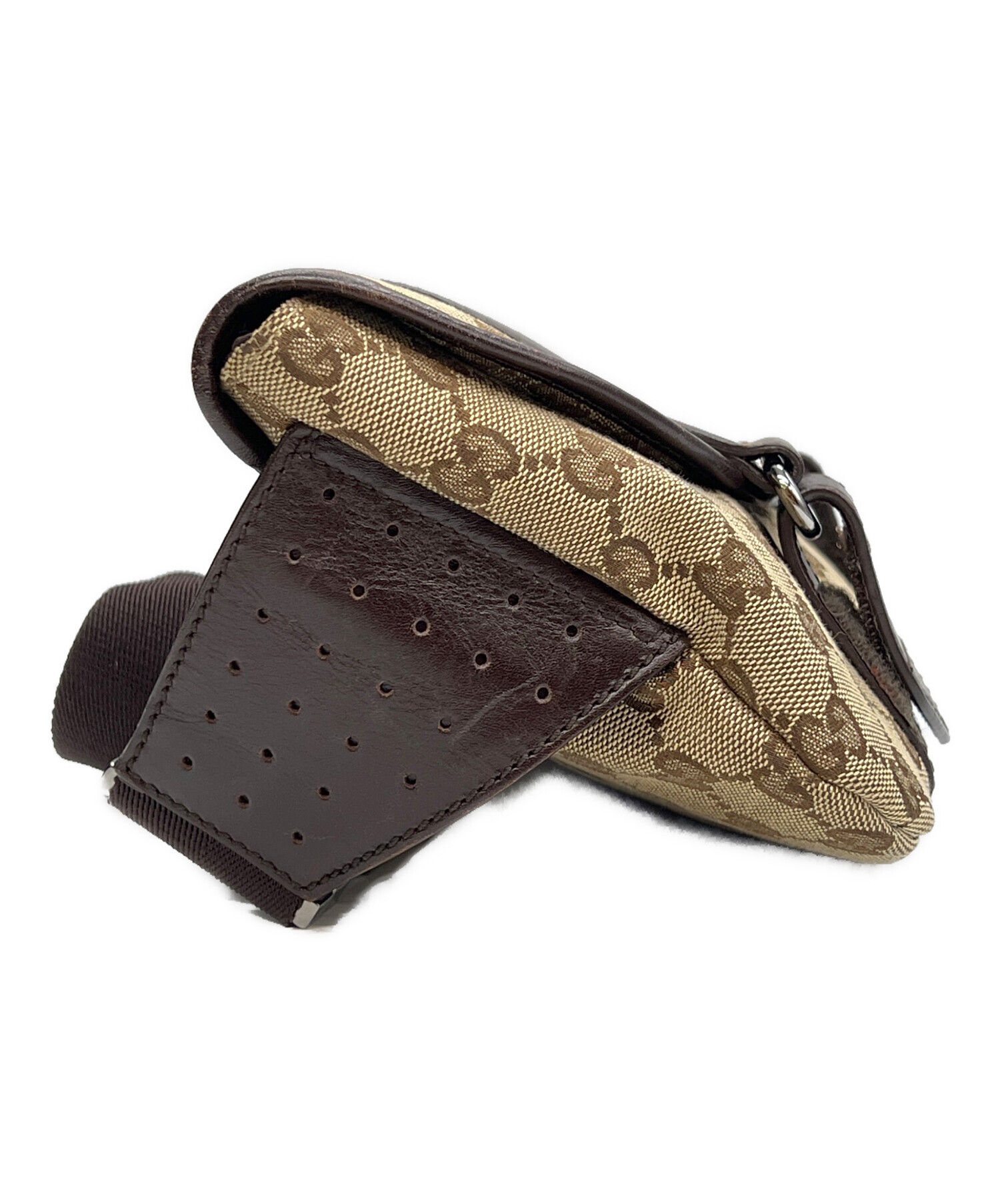 中古・古着通販】GUCCI (グッチ) ウエストバッグ GGキャンバス