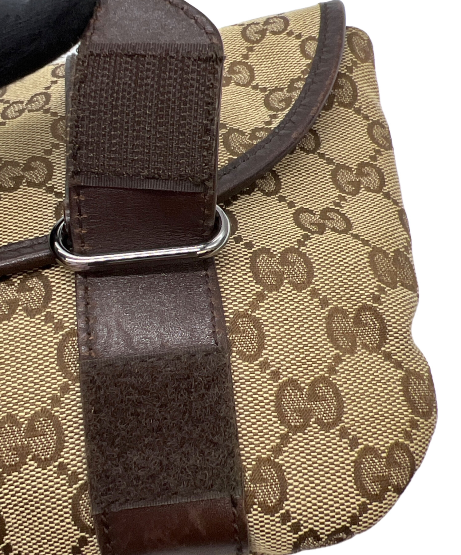 中古・古着通販】GUCCI (グッチ) ウエストバッグ GGキャンバス