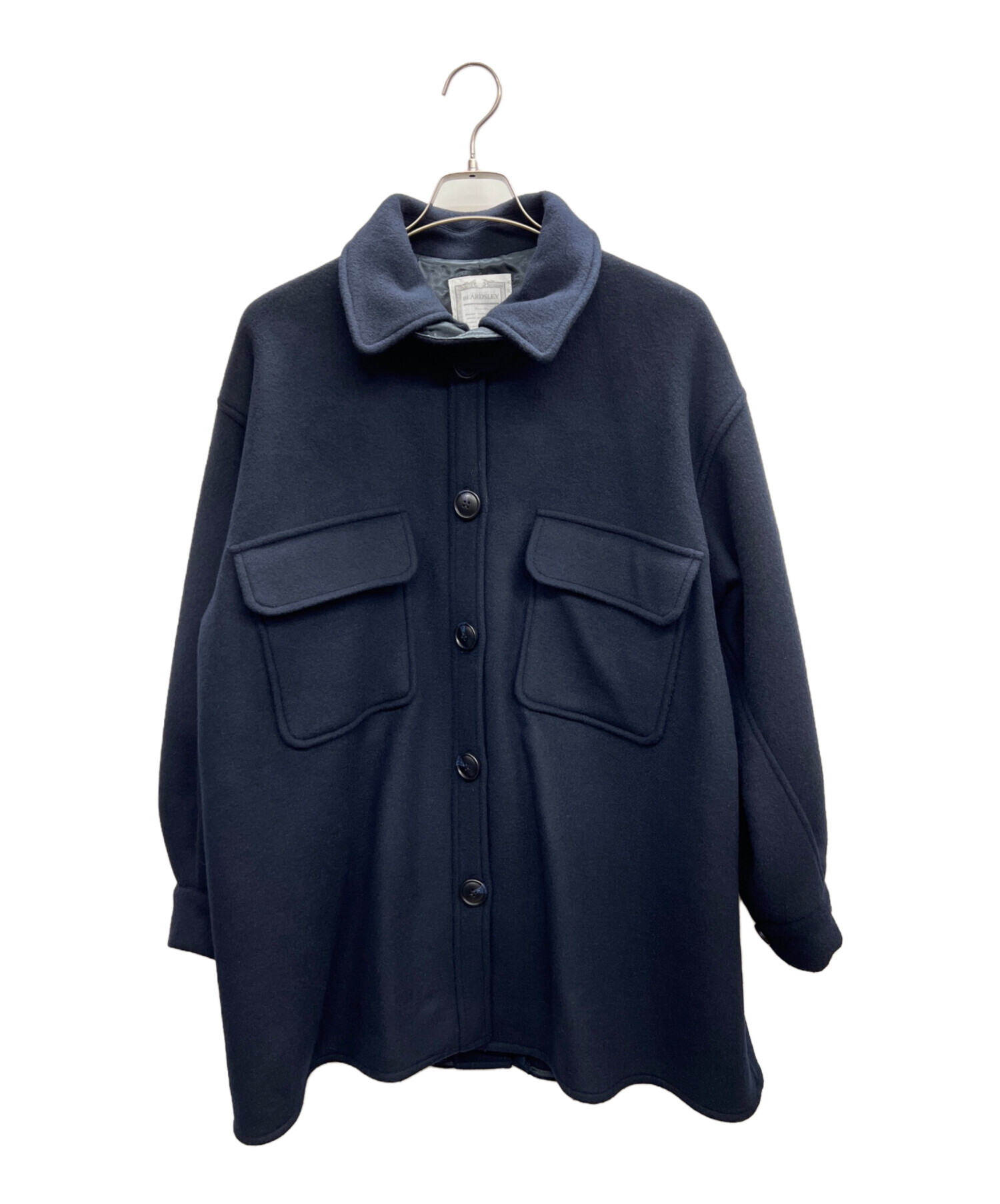 中古・古着通販】BEARDSLEY (ビアズリー) ショートコート ネイビー