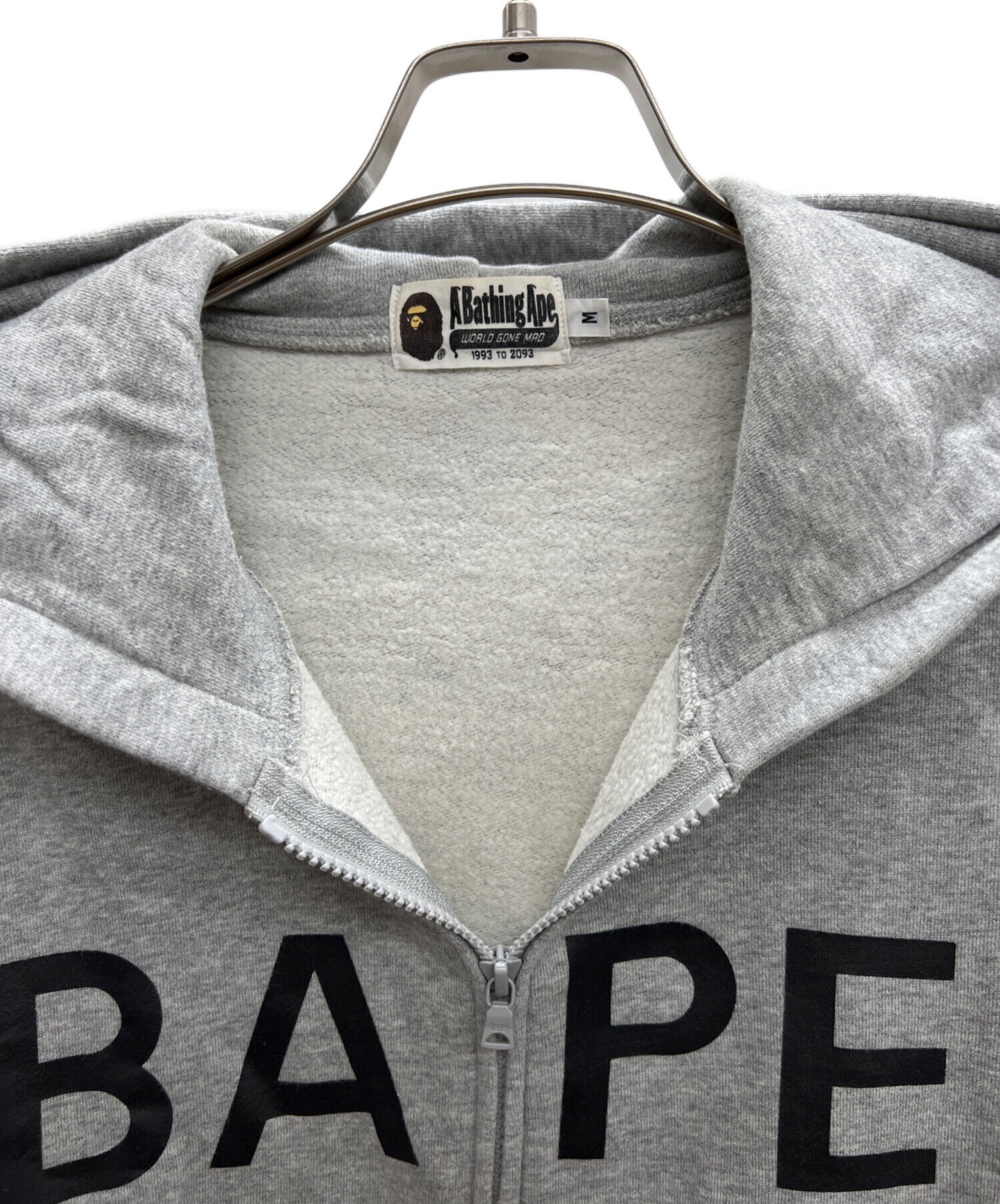 入手困難✨レア✨アベイシングエイプ NIGO期 GO APE! ジップパーカーL 中古・古着通販】BAPE BY A BATHING APE (ベイプバイアベイシング
