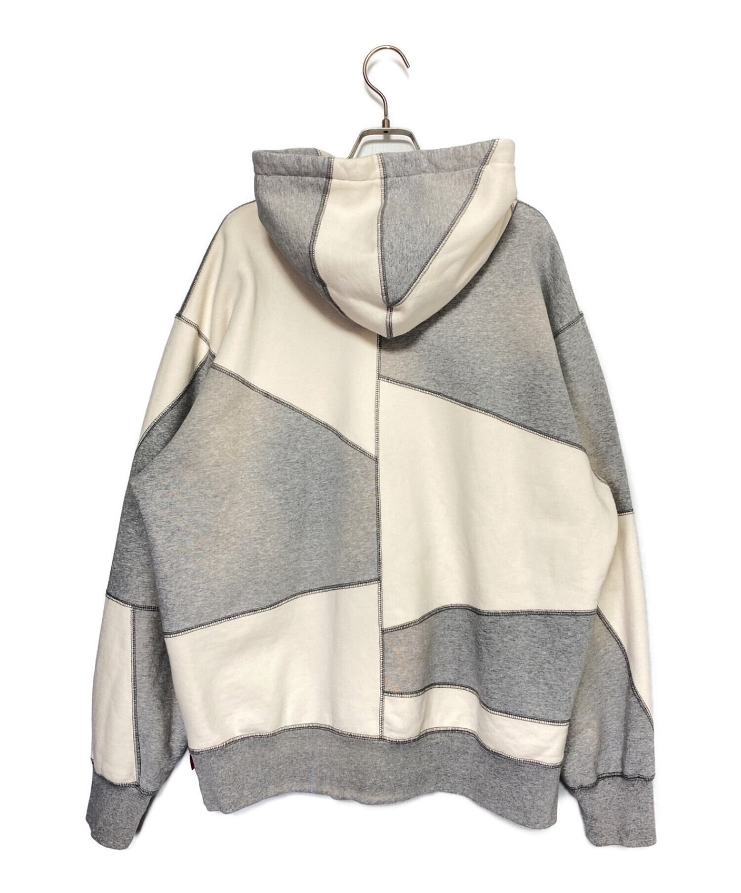 中古・古着通販】SUPREME (シュプリーム) patchwork hooded sweatshirt 