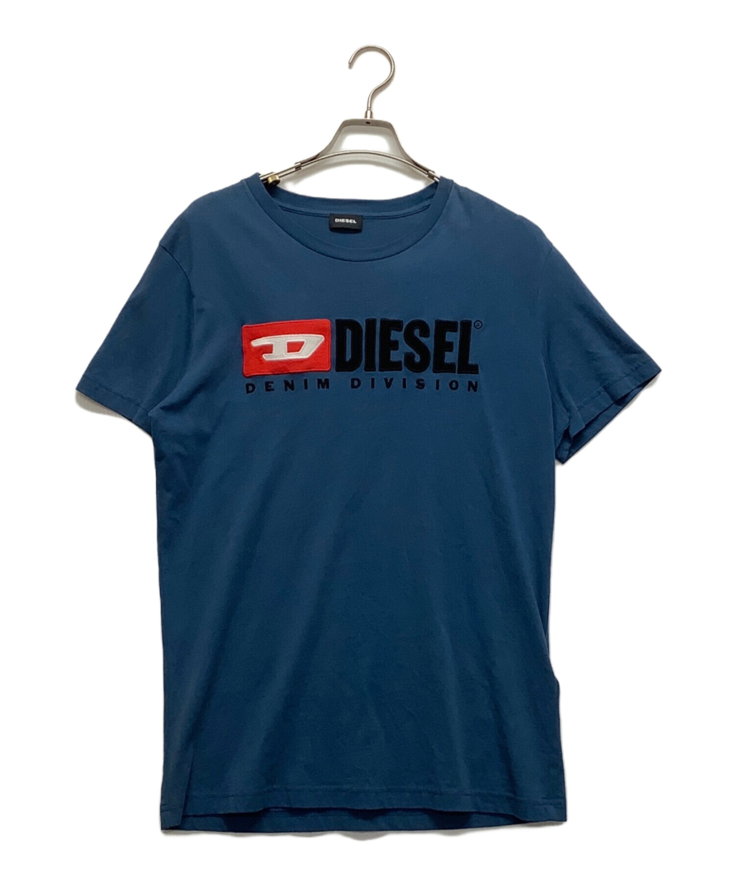 中古・古着通販】DIESEL (ディーゼル) 半袖シャツ ブルー サイズ:L 