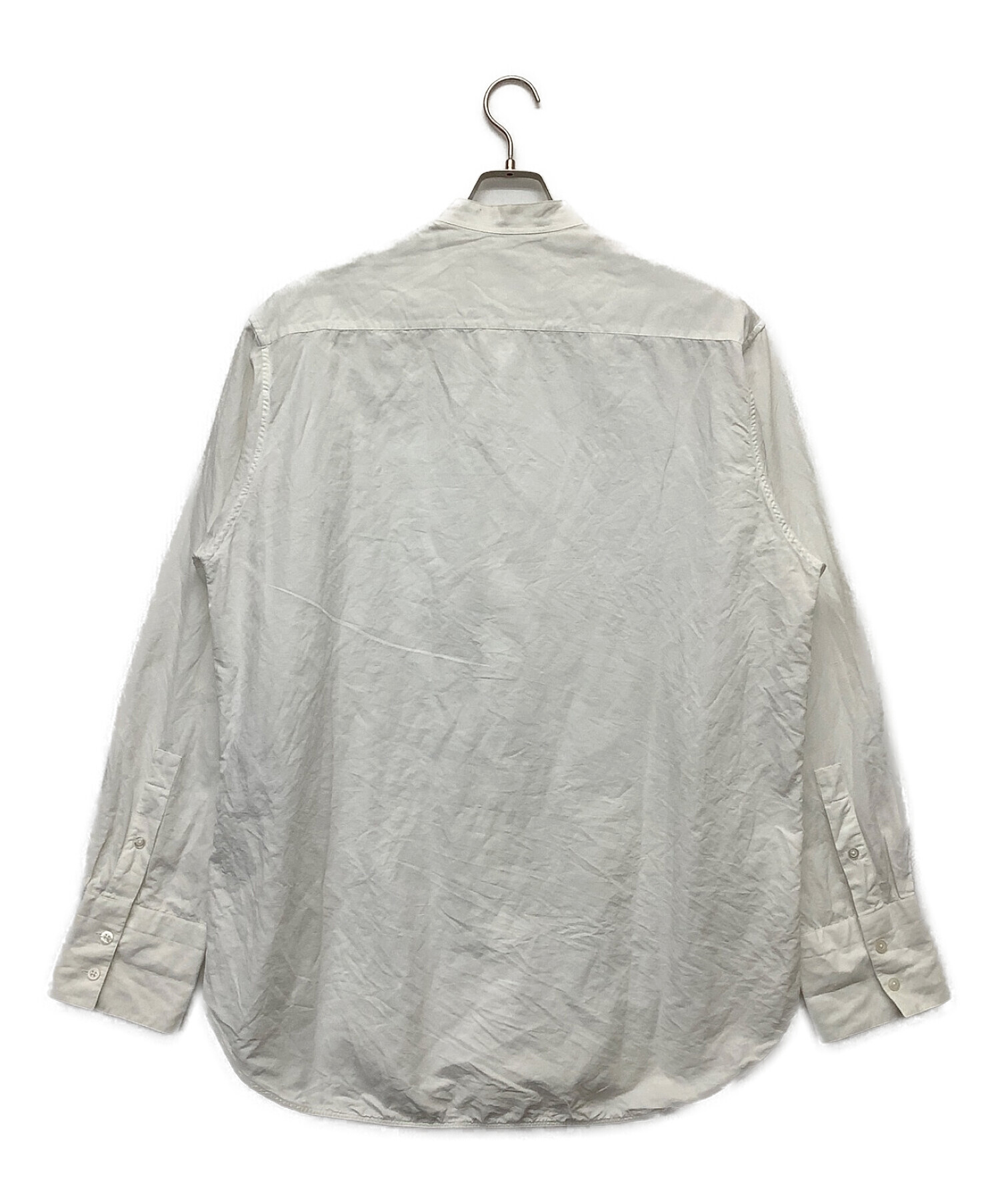 JIL SANDER 16ss ノーカラーシャツ 中古・古着通販】JIL SANDER (ジルサンダー) オーバーサイズノーカラー