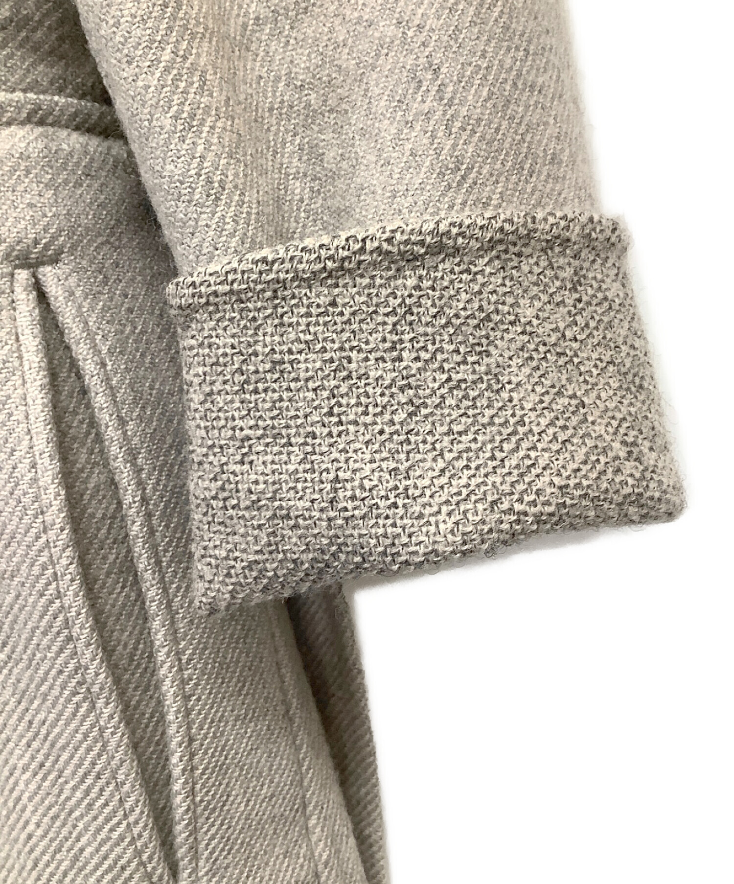 中古・古着通販】PAUL SMITH (ポールスミス) ロングコート グレー