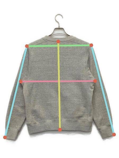 中古・古着通販】GOLDWIN (ゴールドウイン) スウェット グレー サイズ