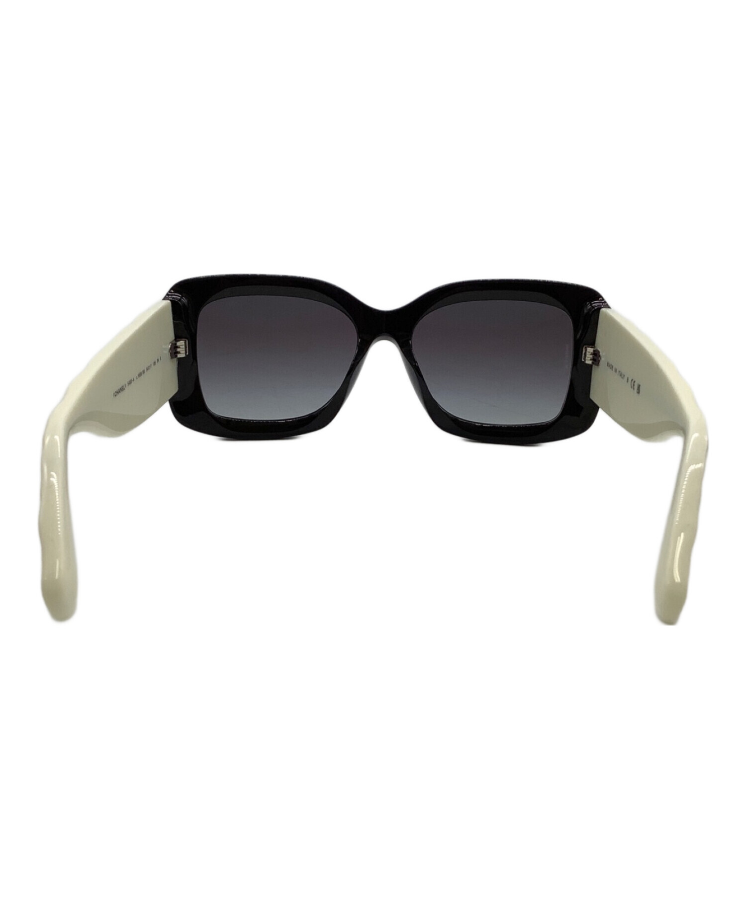 中古・古着通販】CHANEL (シャネル) サングラス ブラック×ホワイト