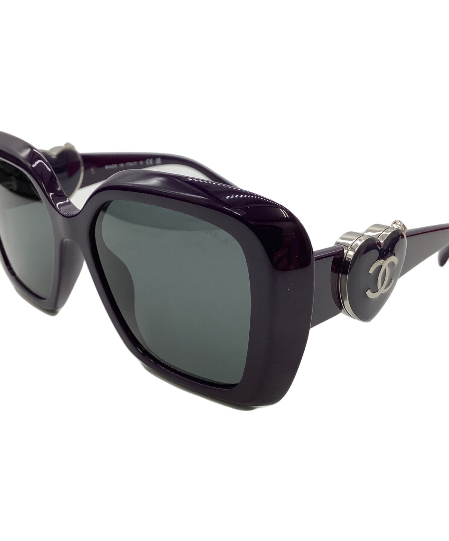 中古・古着通販】CHANEL (シャネル) スクエアシェイプサングラス