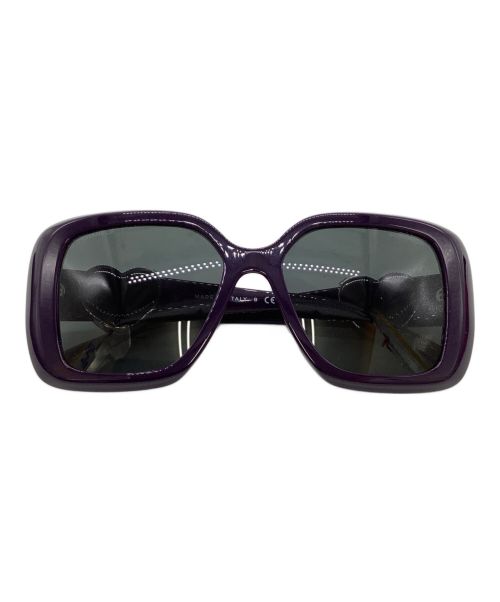 CHANEL シャネル サングラス - 紫 【古着】【中古】 中古・古着通販】CHANEL (シャネル) スクエアシェイプサングラス