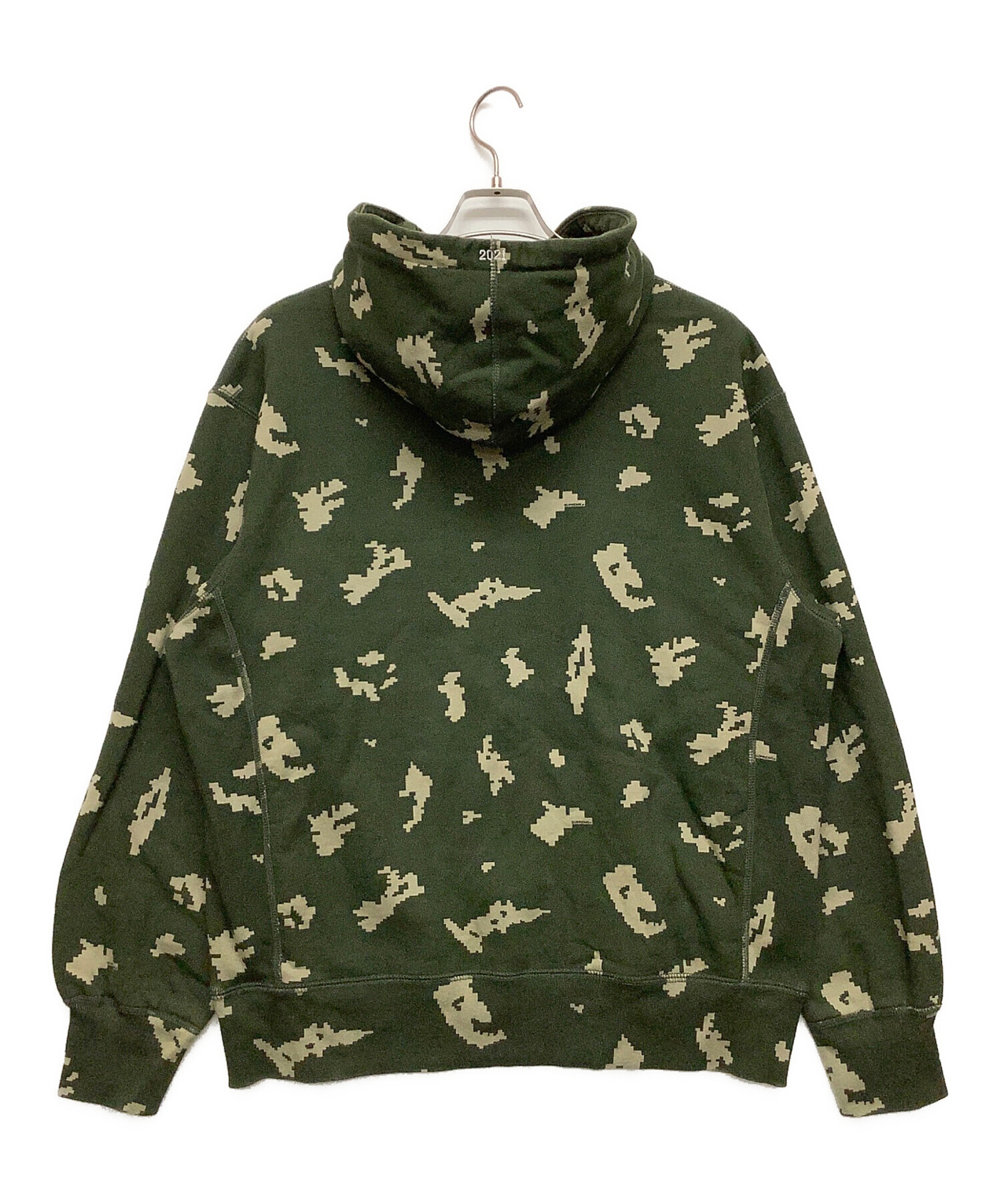 中古・古着通販】SUPREME (シュプリーム) パーカー グリーン サイズ:M 