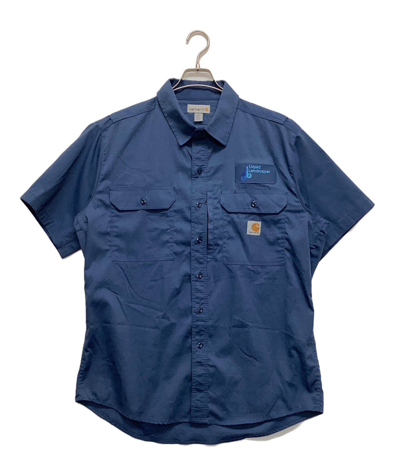 中古・古着通販】CarHartt (カーハート) ワークシャツ ブルー