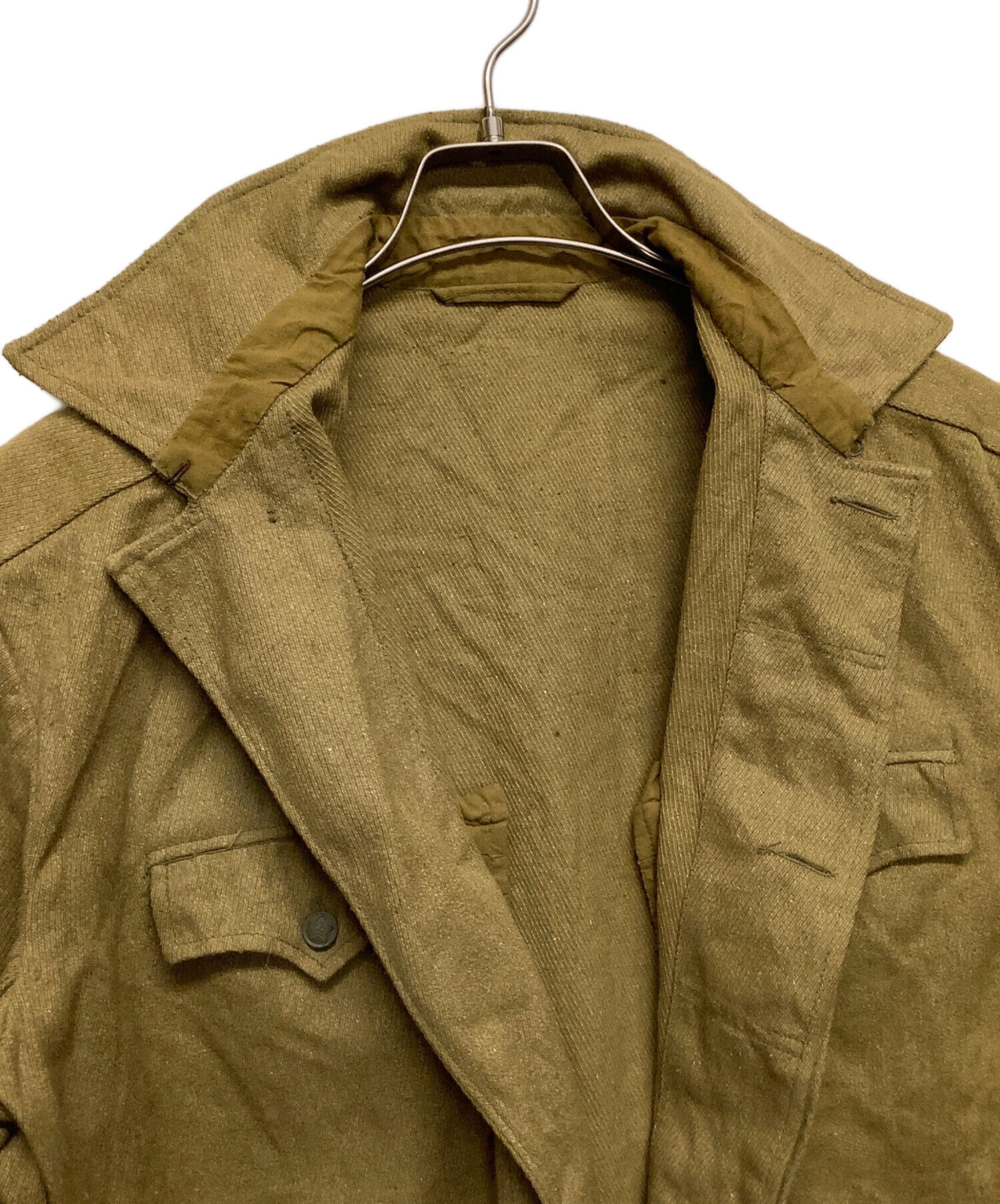 中古・古着通販】ソ連軍 (ソレングン) ミリタリージャケット ベージュ