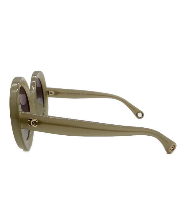 CHANEL サングラス グレー/紫 中古・古着通販】CHANEL (シャネル) サングラス グレー サイズ:51