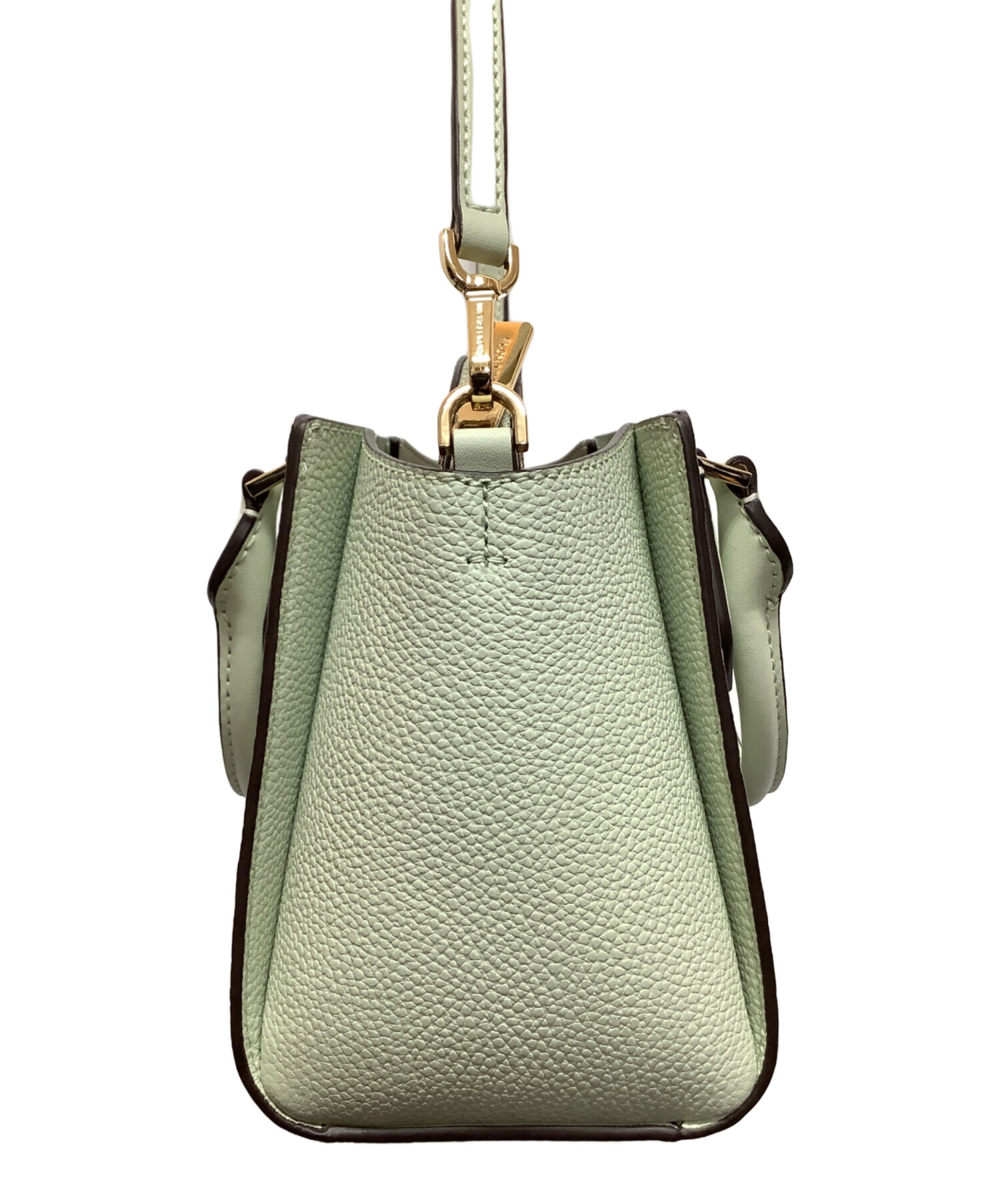 MICHAEL KORS ベージュ グリーン ショルダーバッグ