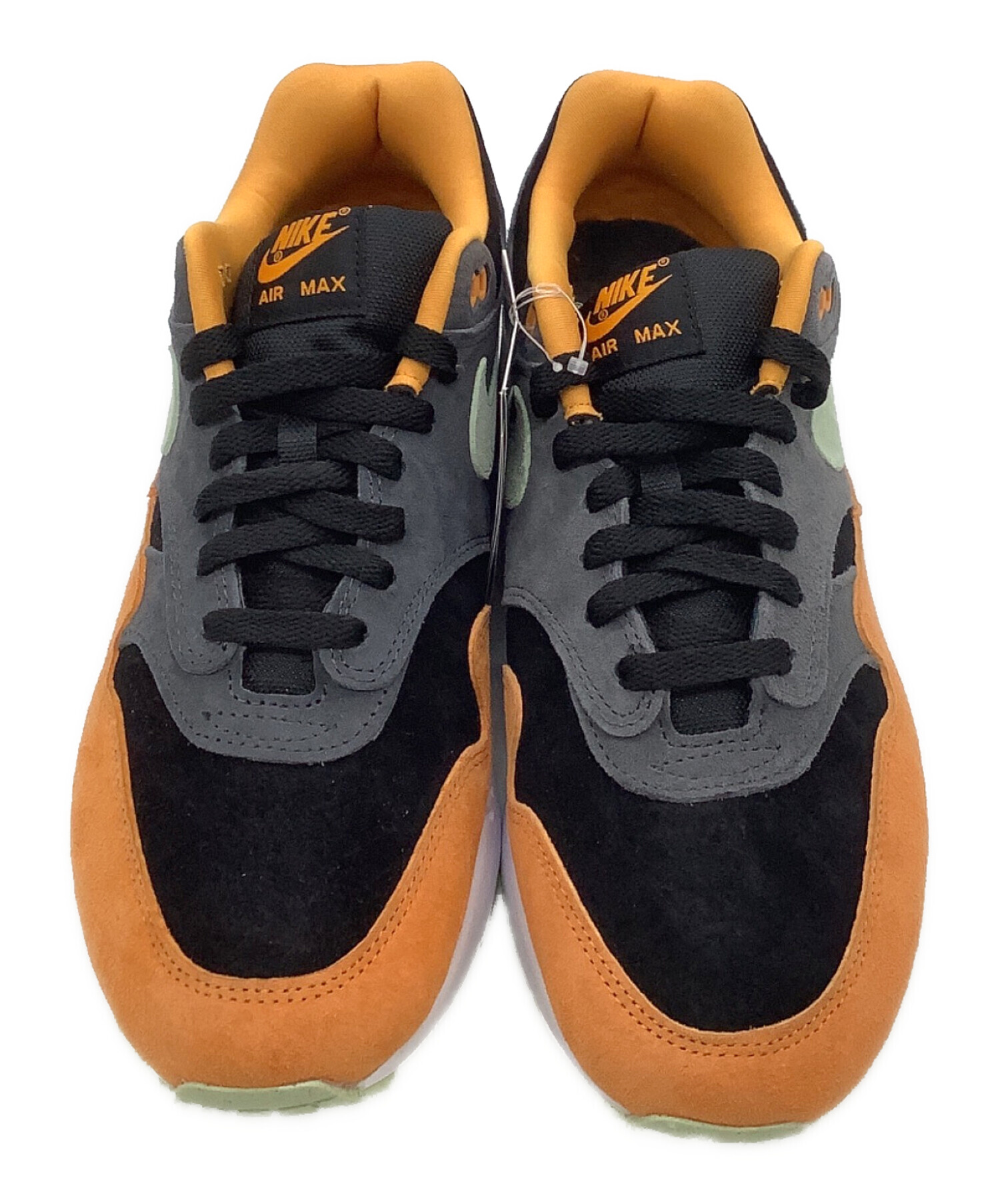 中古・古着通販】NIKE (ナイキ) スニーカー オレンジ×グレー サイズ 