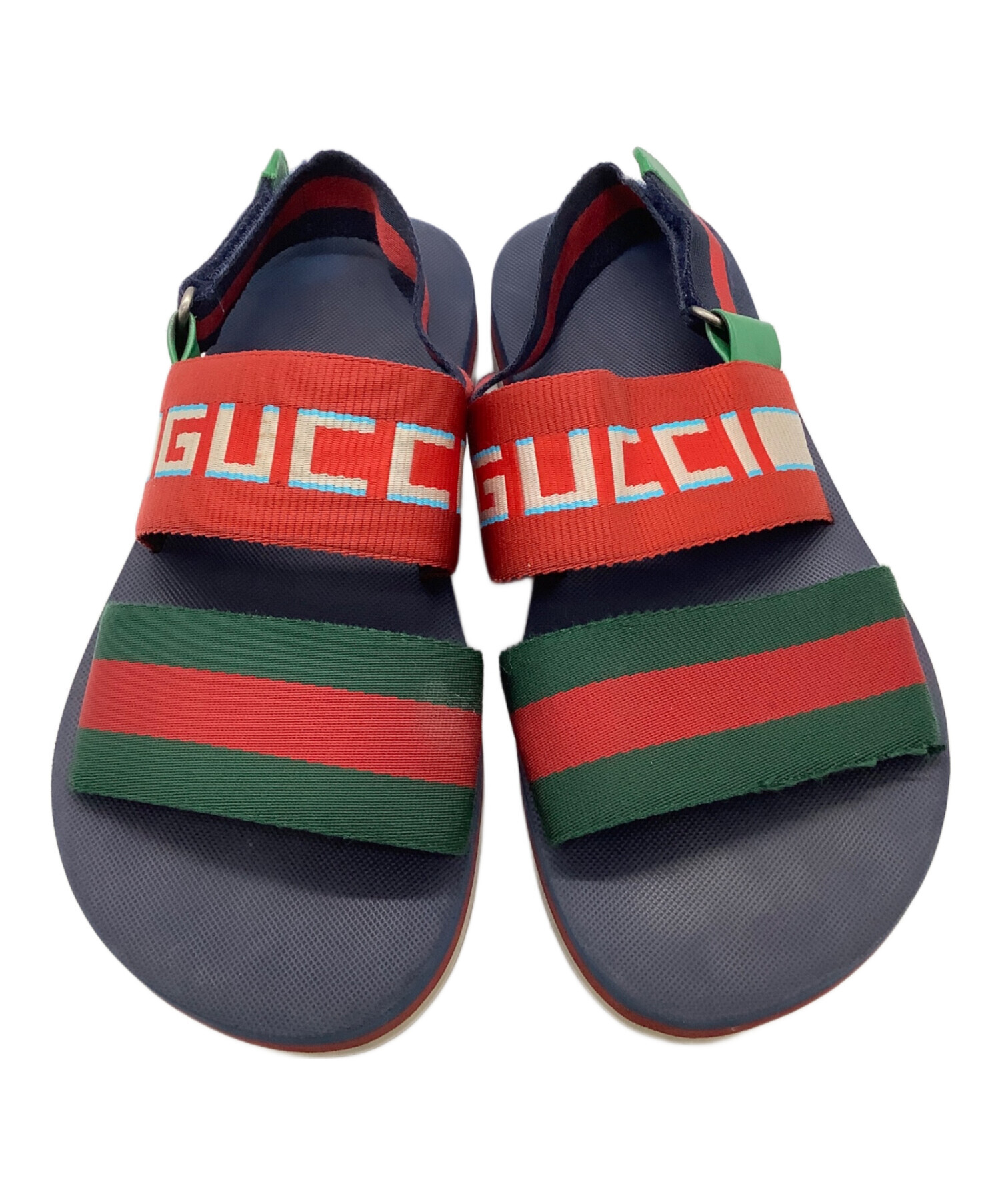 中古・古着通販】GUCCI (グッチ) ロゴデザインストラップ