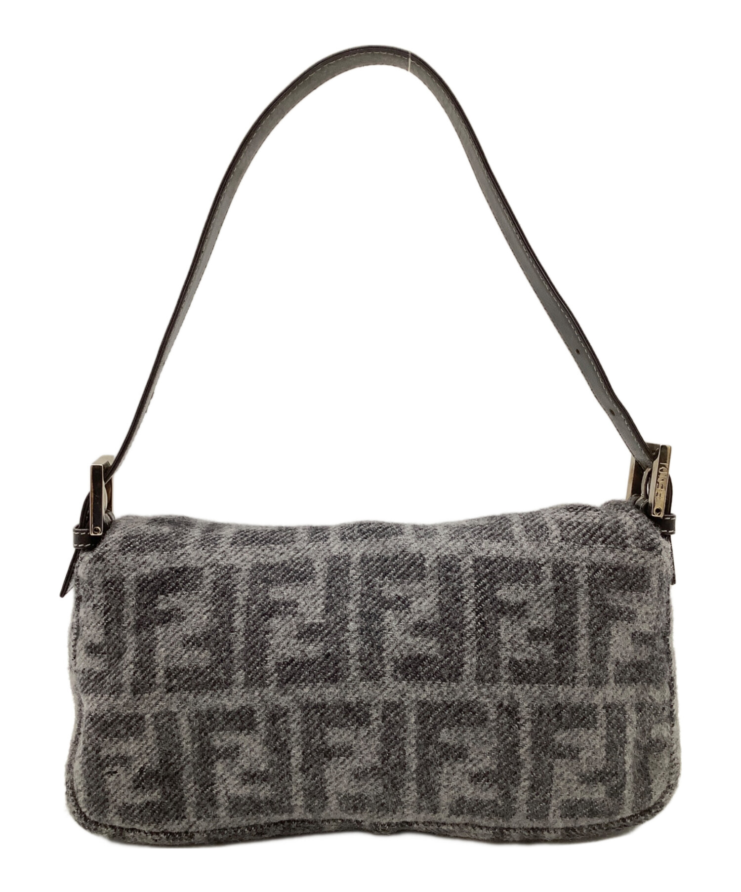 FENDI】ヴィンテージ マンマバゲット ハンドバッグ グレー