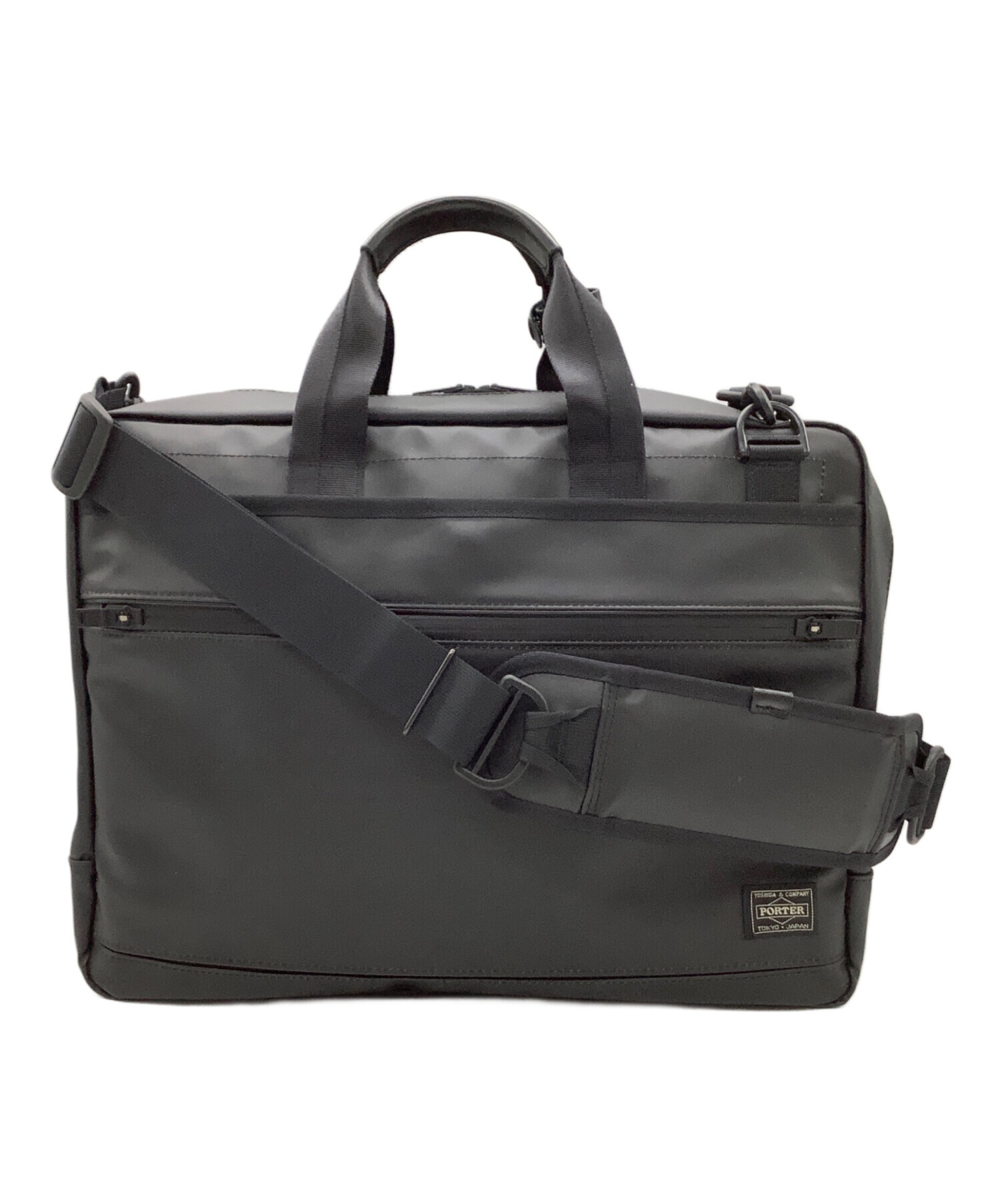 中古・古着通販】PORTER (ポーター) ビジネスバッグ ブラック