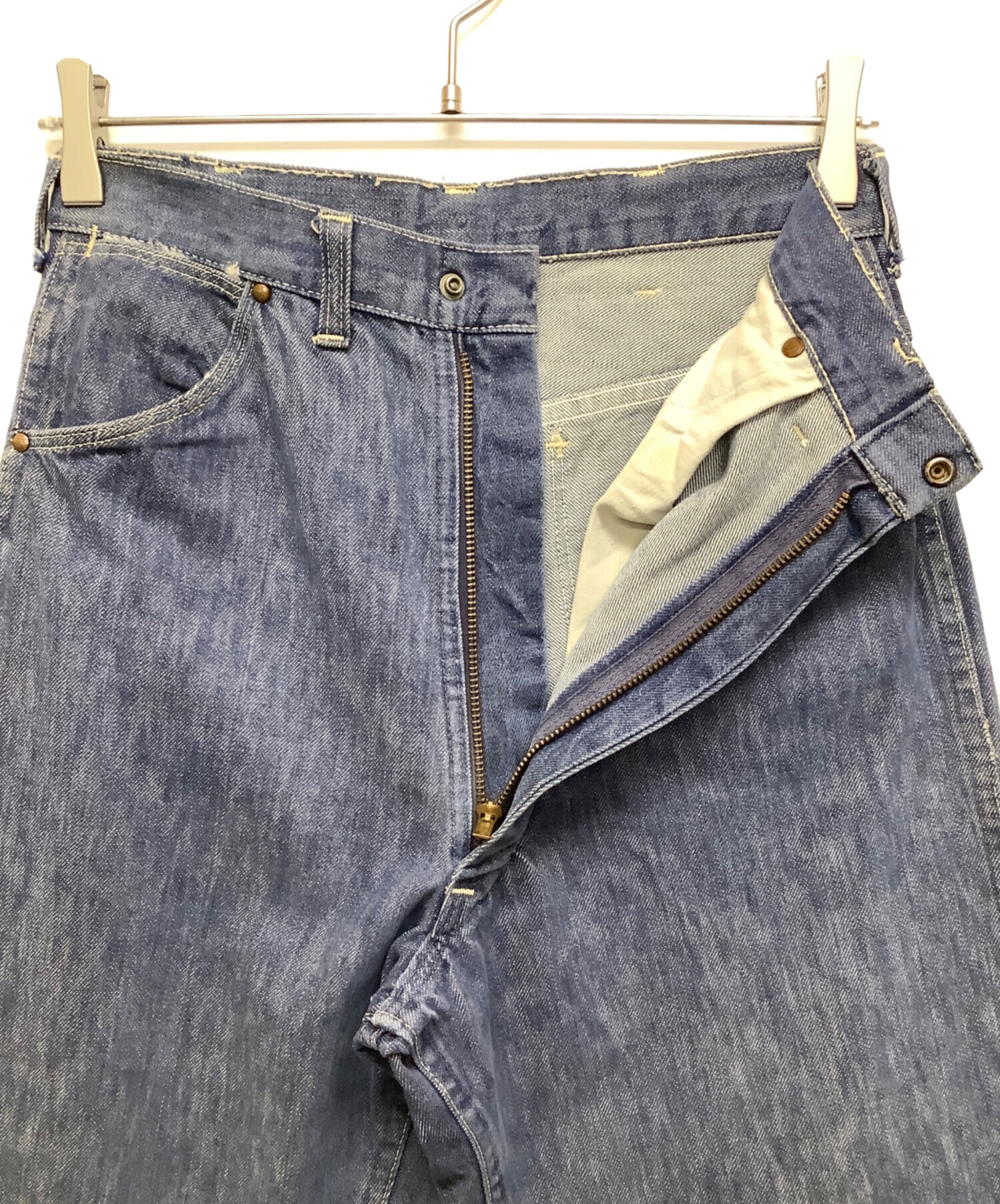 中古・古着通販】Twister (ツイスター) ワイドデニムパンツ ブルー